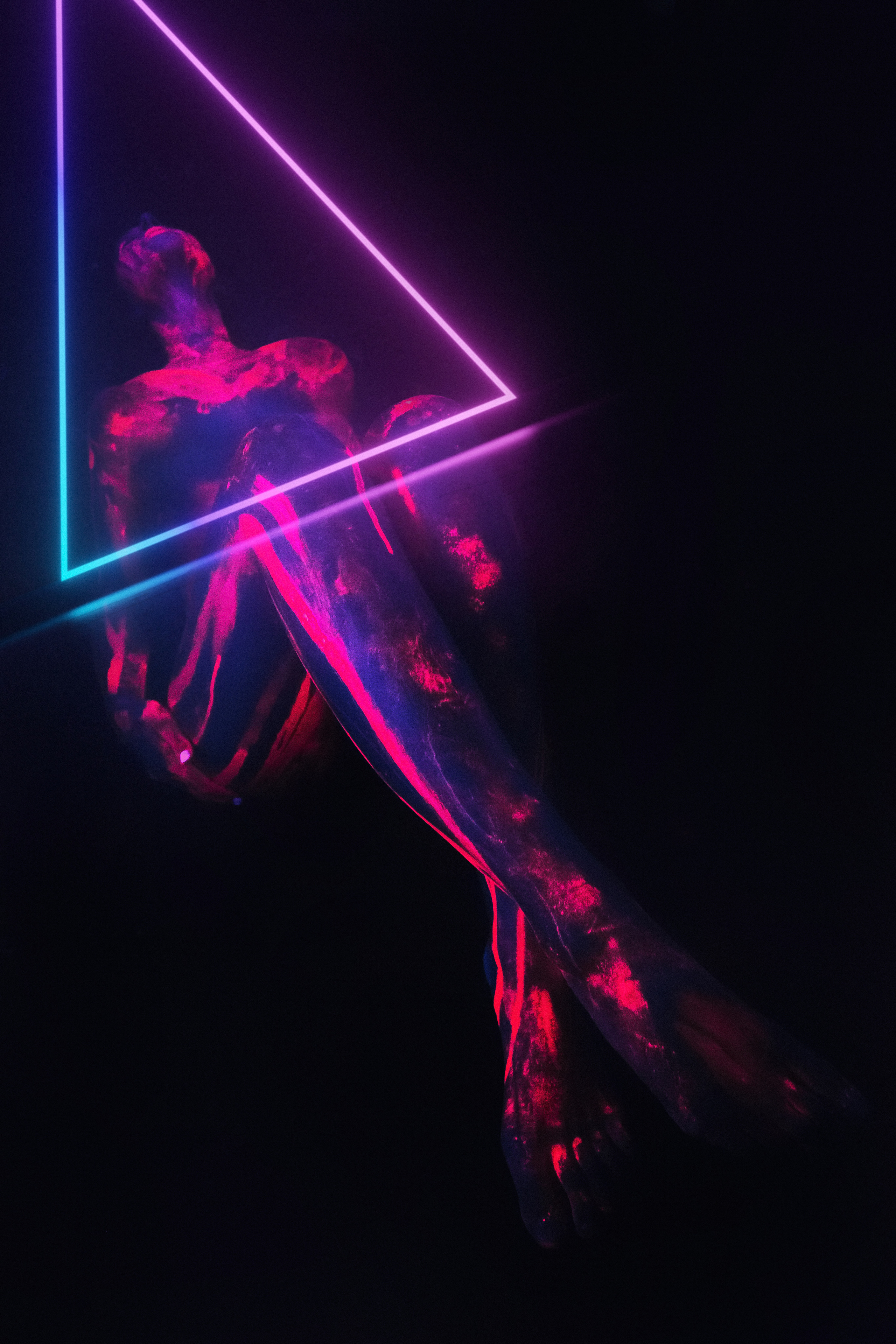 Неонова фотосесія. Портретний та репортажний фотограф в Києві Юрій Корнійчук