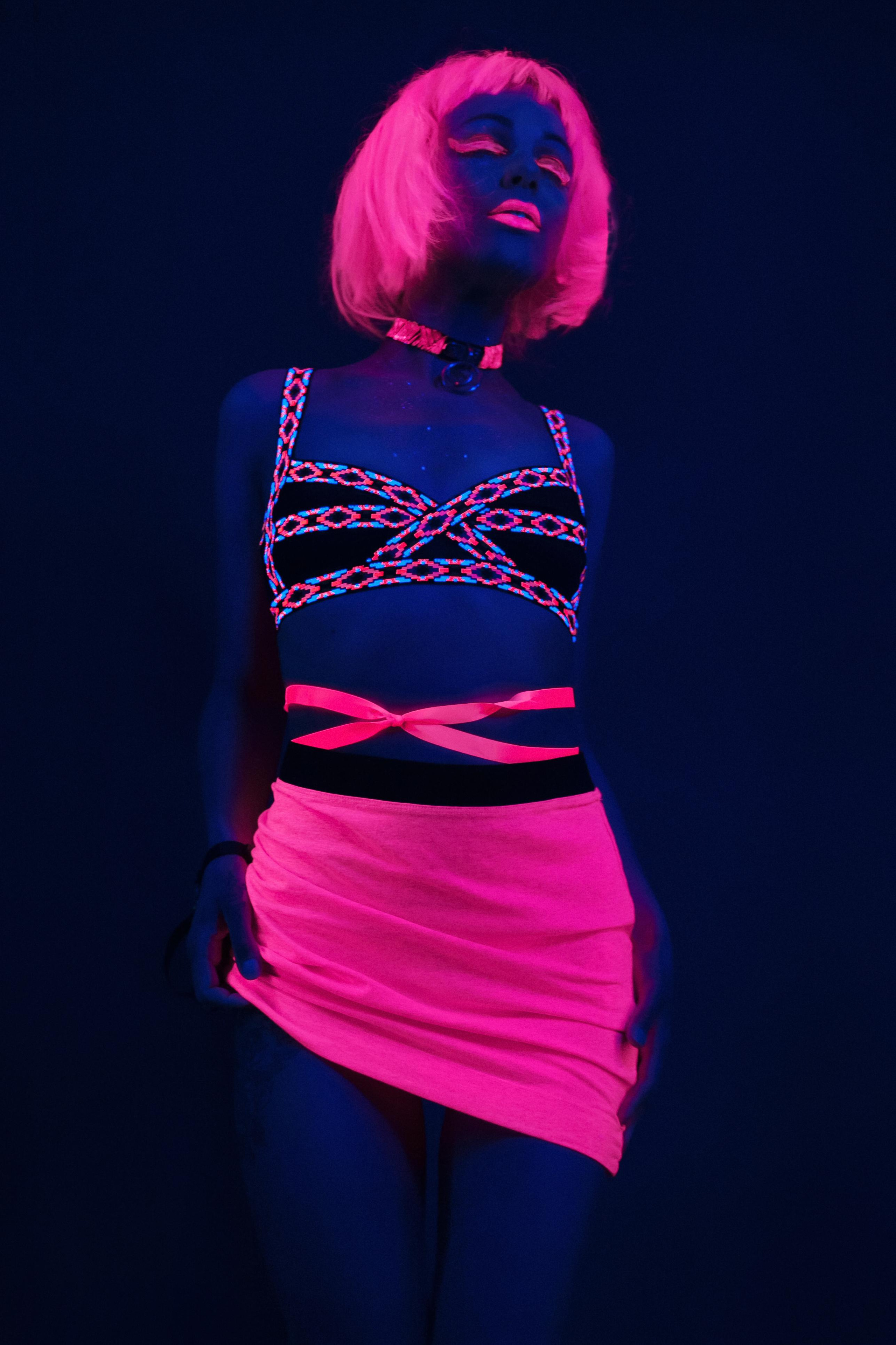 Неонова фотосесія. Портретний та репортажний фотограф в Києві Юрій Корнійчук