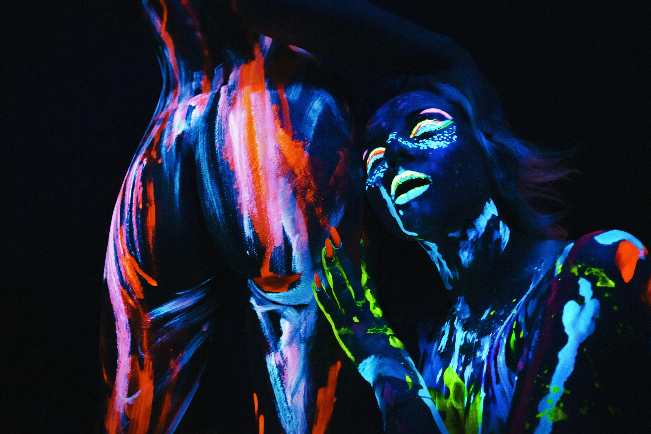 Неонова фотосесія. Портретний та репортажний фотограф в Києві Юрій Корнійчук