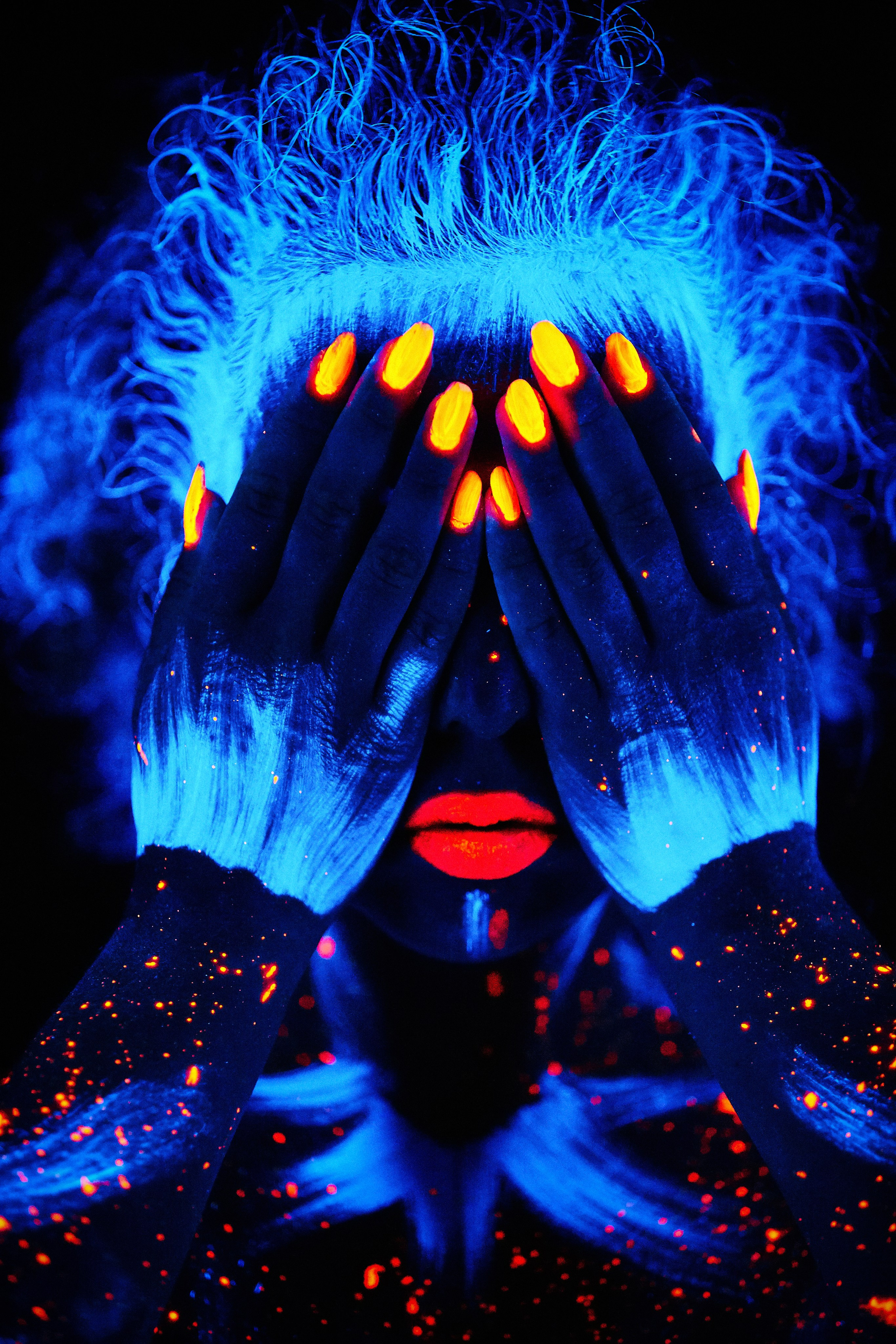 Неонова фотосесія. Портретний та репортажний фотограф в Києві Юрій Корнійчук