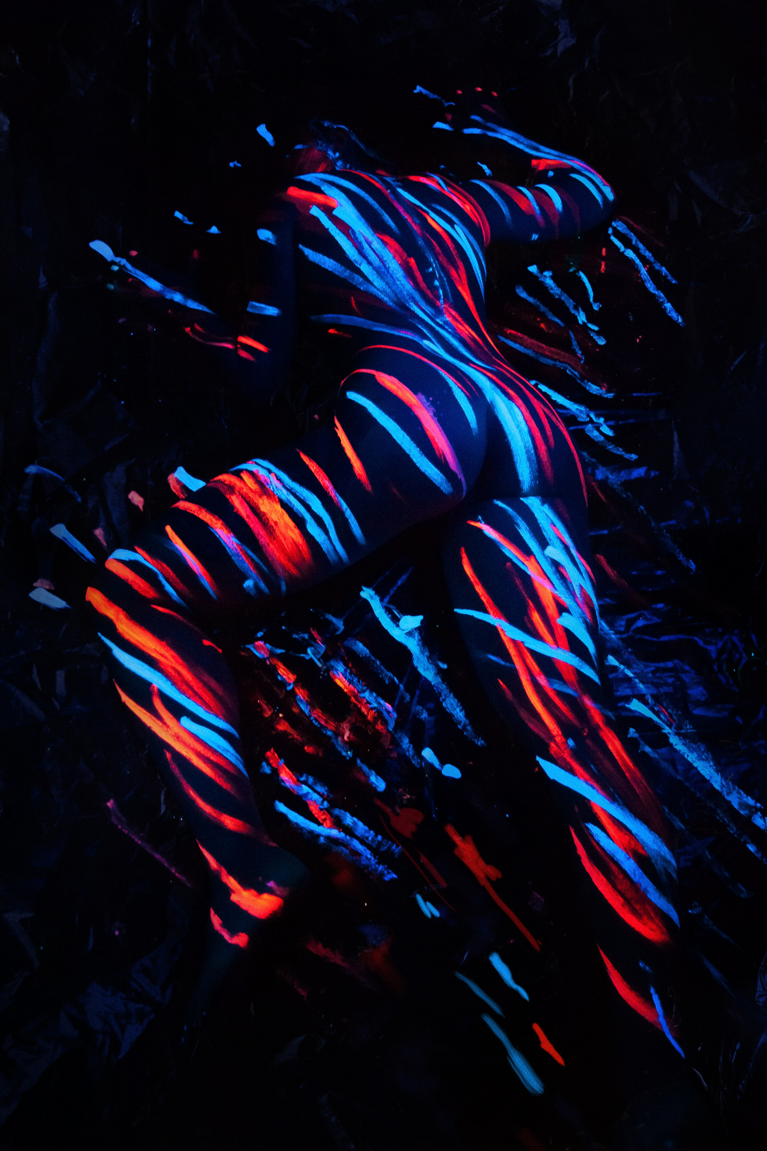 Неонова фотосесія. Портретний та репортажний фотограф в Києві Юрій Корнійчук