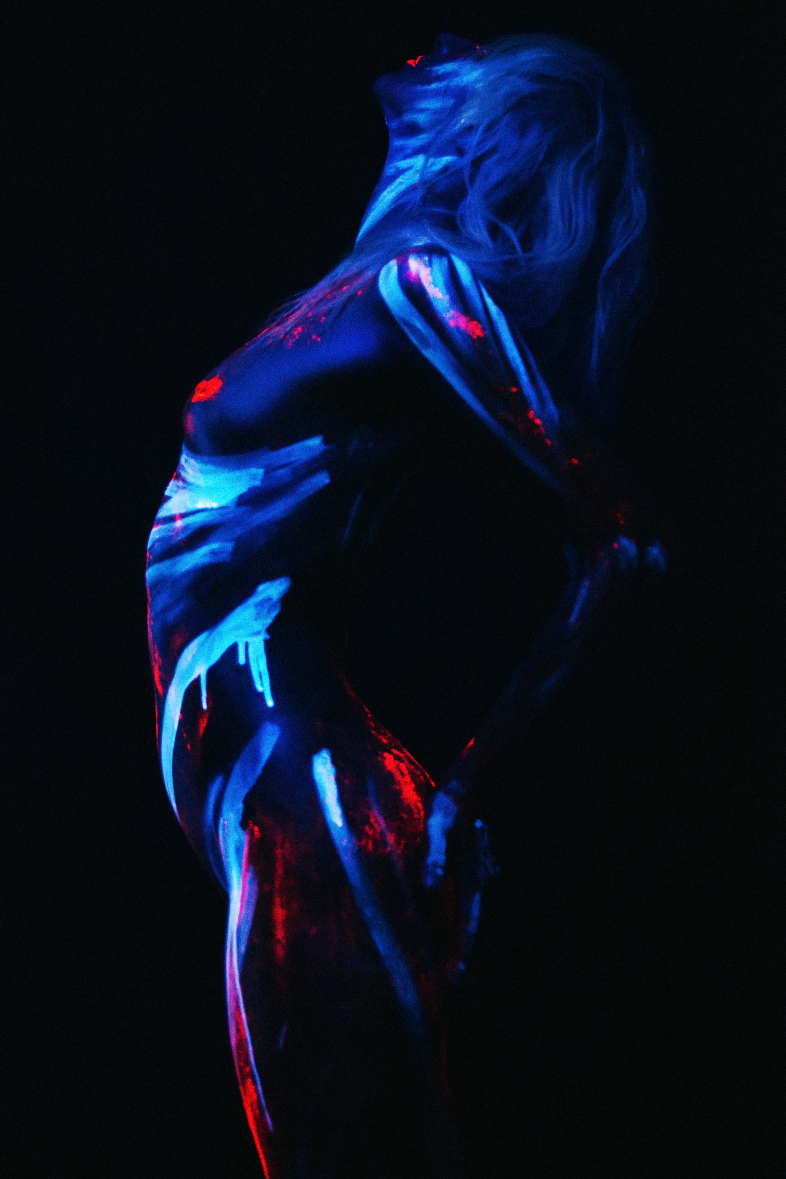 Неонова фотосесія. Портретний та репортажний фотограф в Києві Юрій Корнійчук