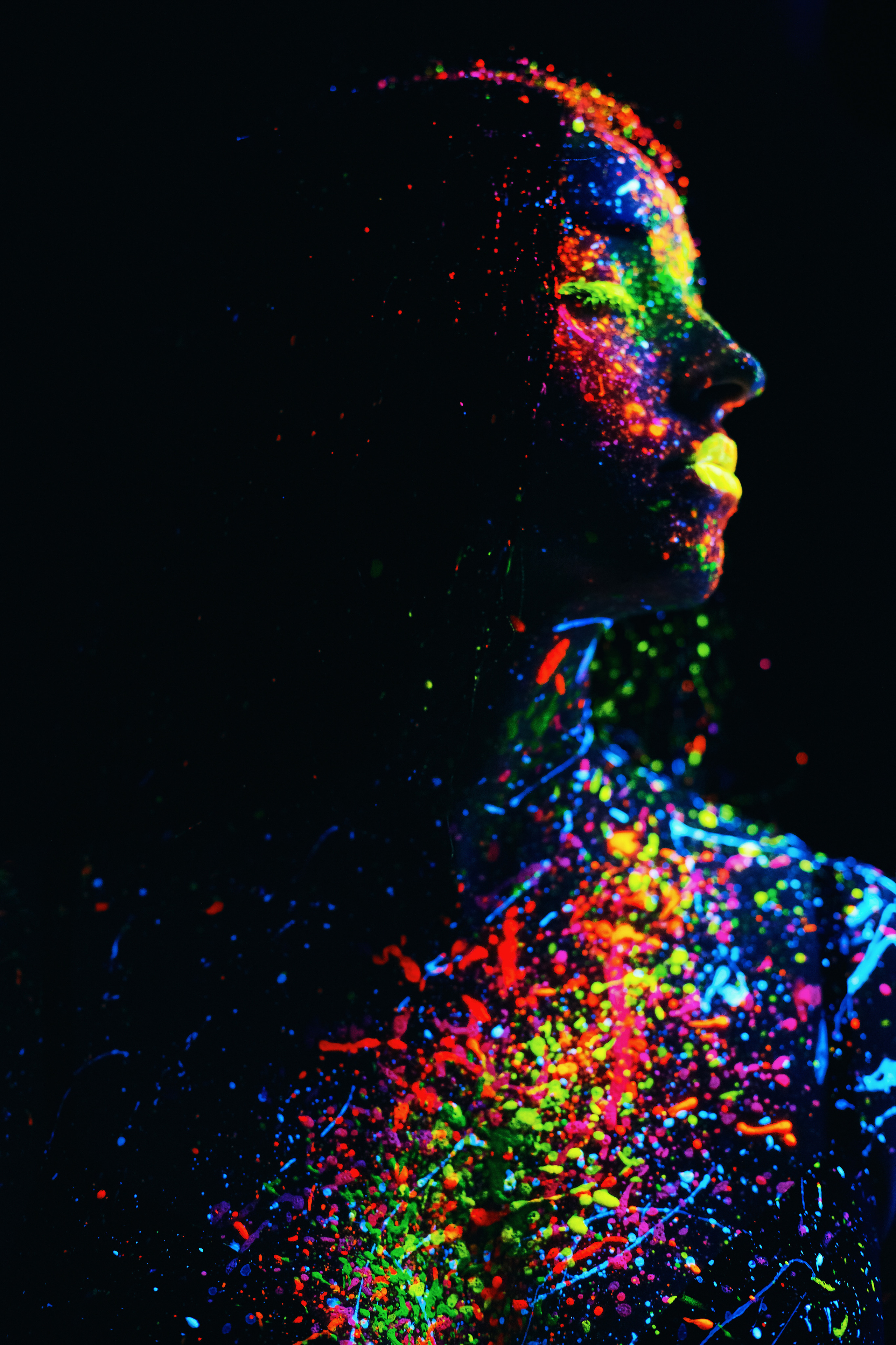 Неонова фотосесія. Портретний та репортажний фотограф в Києві Юрій Корнійчук