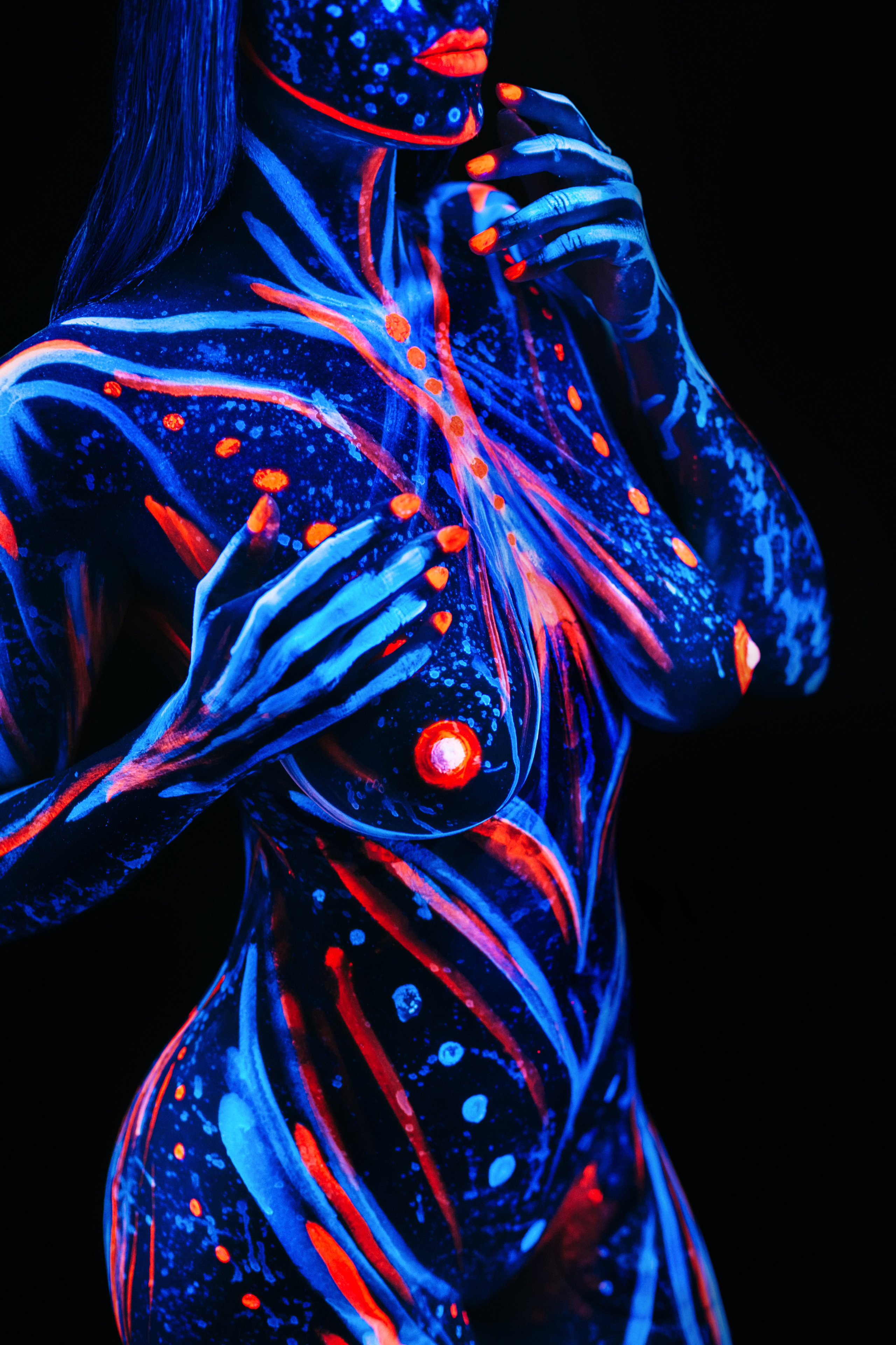 Неонова фотосесія. Портретний та репортажний фотограф в Києві Юрій Корнійчук