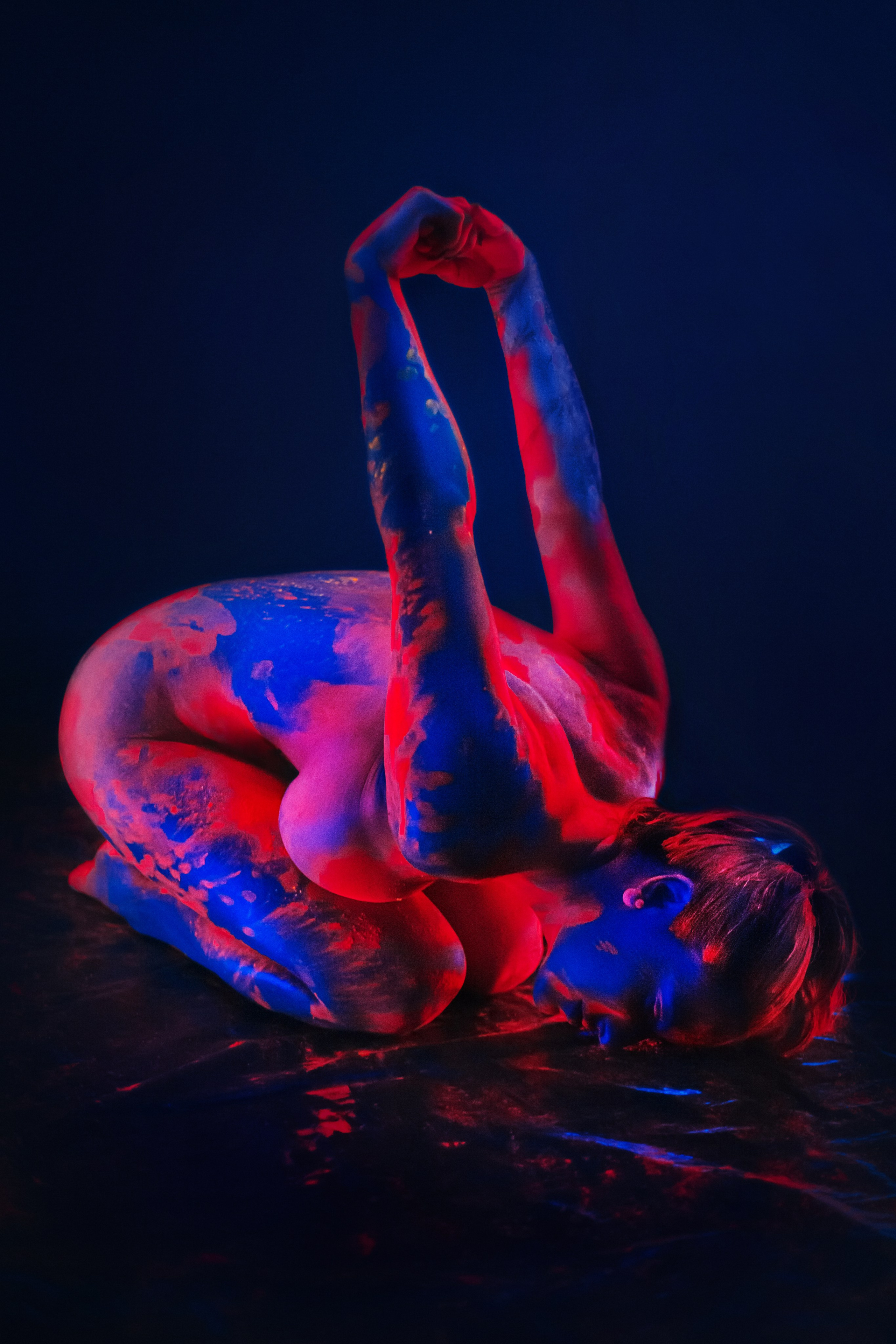 Неонова фотосесія. Портретний та репортажний фотограф в Києві Юрій Корнійчук