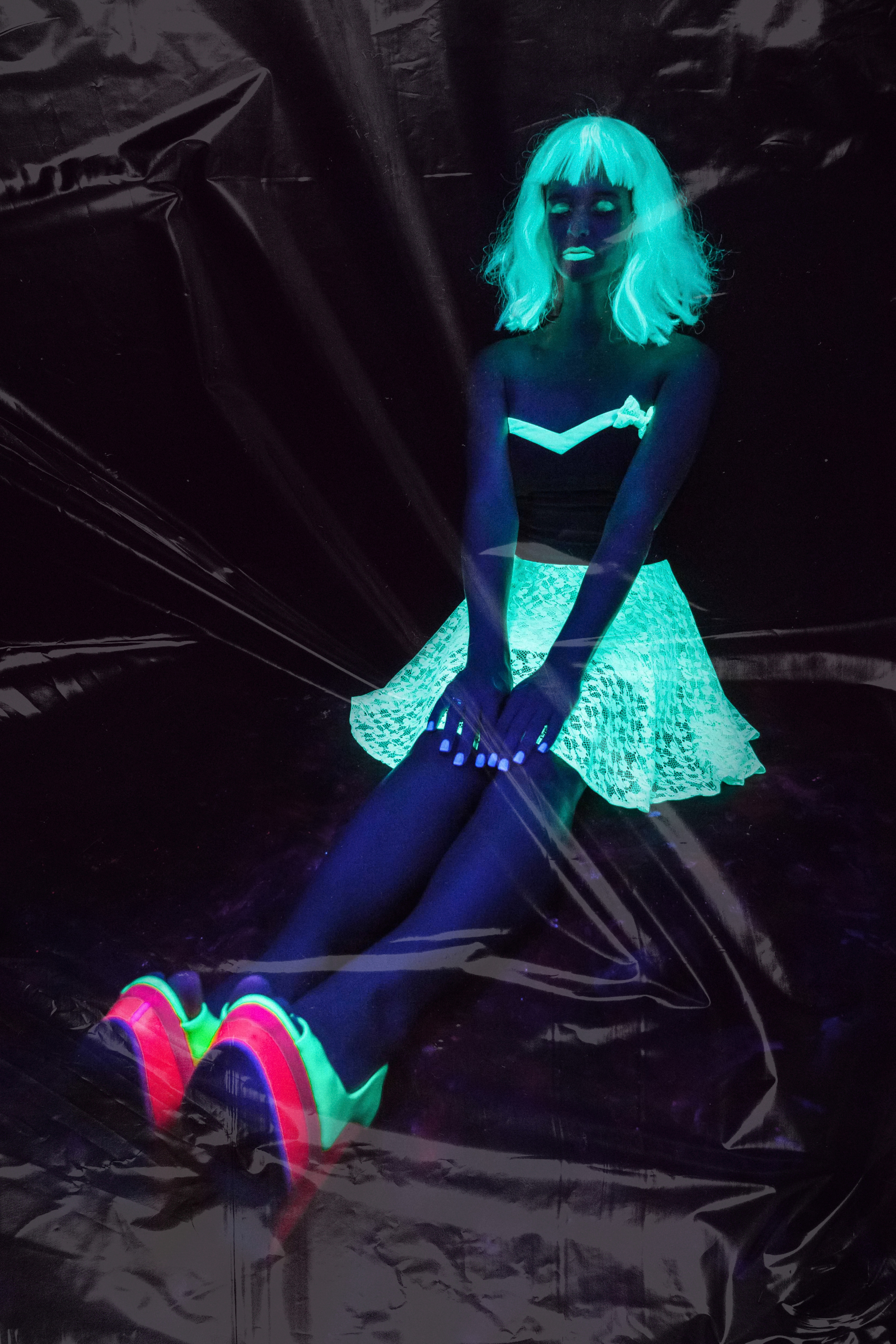 Неонова фотосесія. Портретний та репортажний фотограф в Києві Юрій Корнійчук