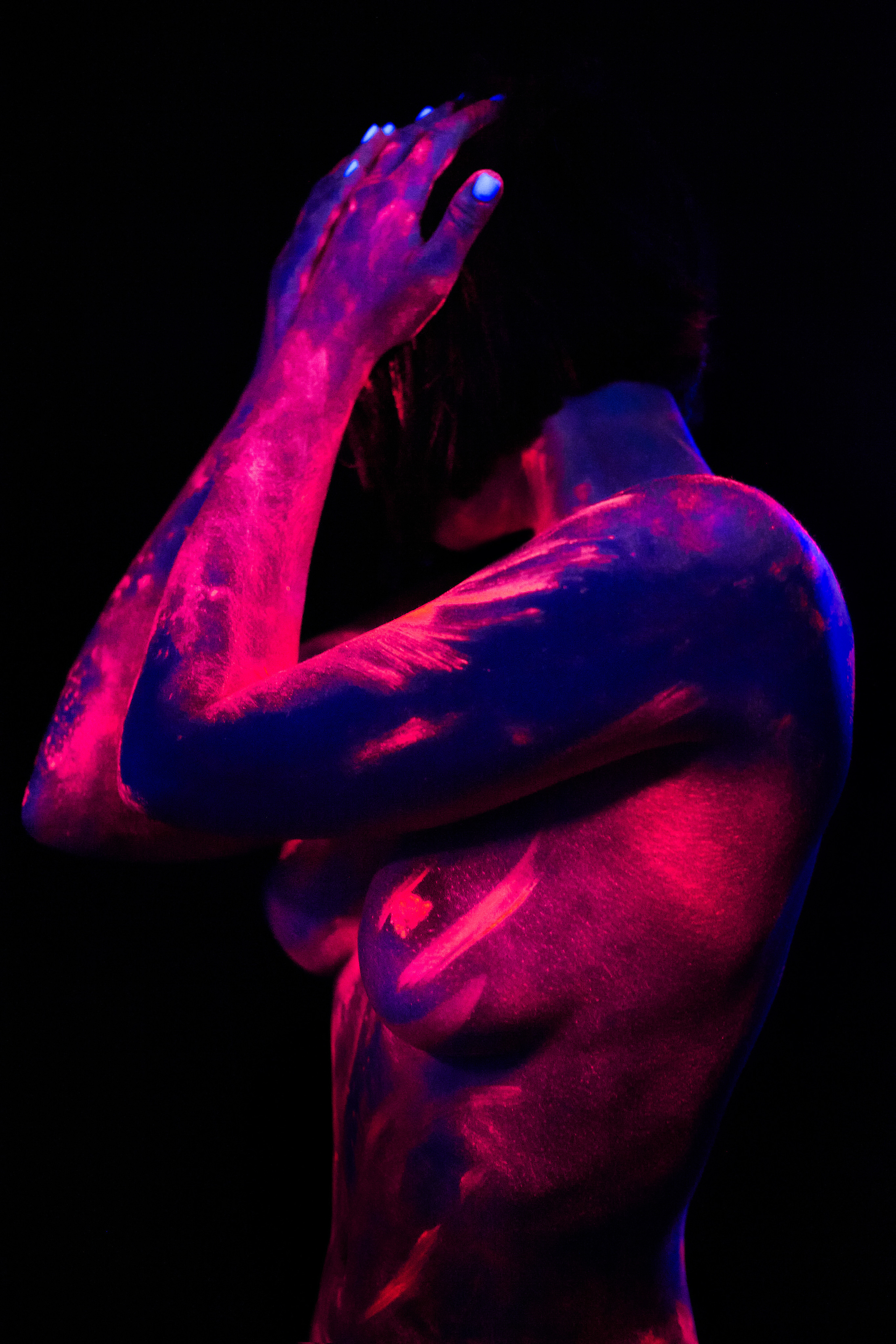 Неонова фотосесія. Портретний та репортажний фотограф в Києві Юрій Корнійчук