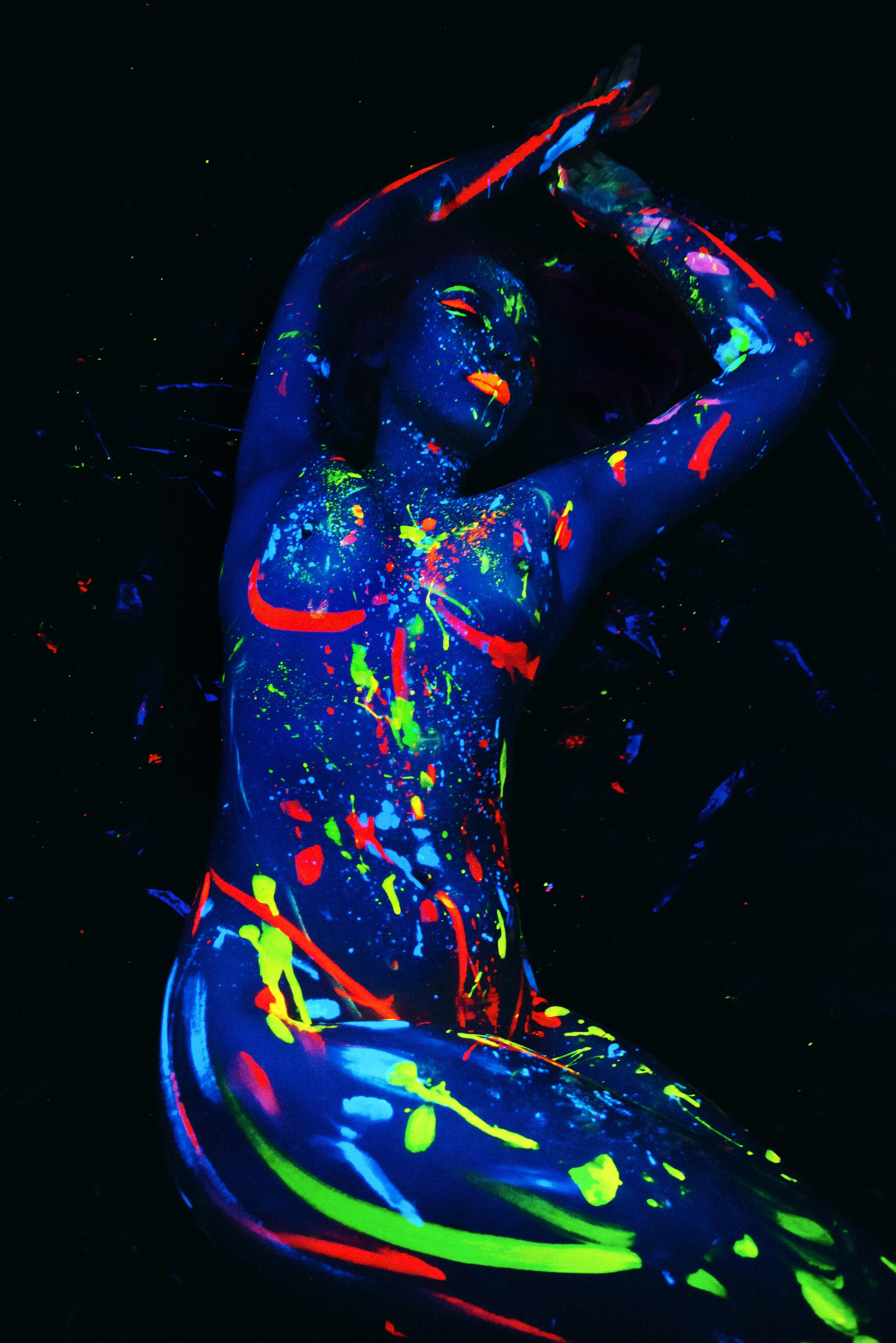 Неонова фотосесія. Портретний та репортажний фотограф в Києві Юрій Корнійчук