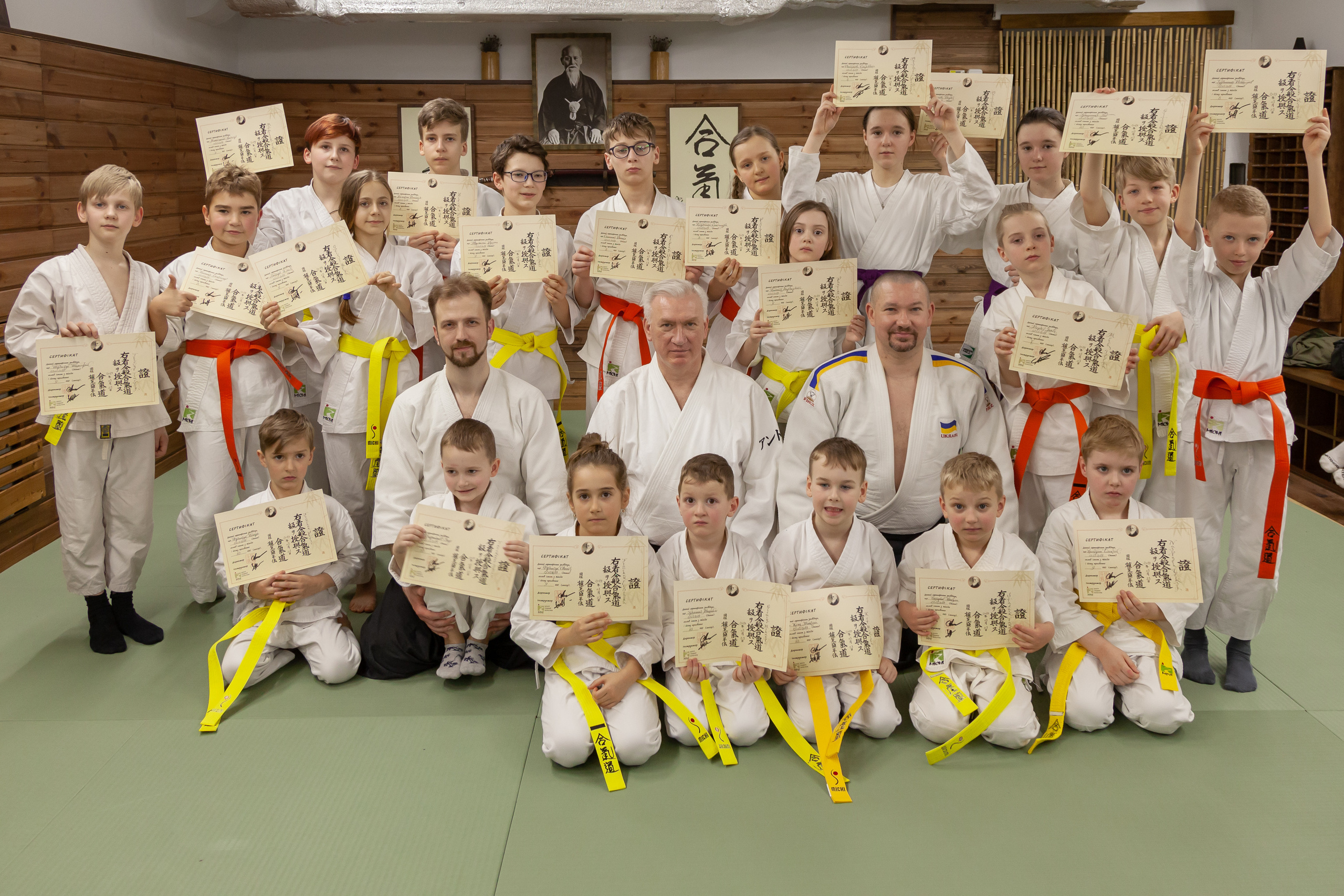 Детская спортивная аттестация. Професійний фотограф в Києві Олена Зіненко