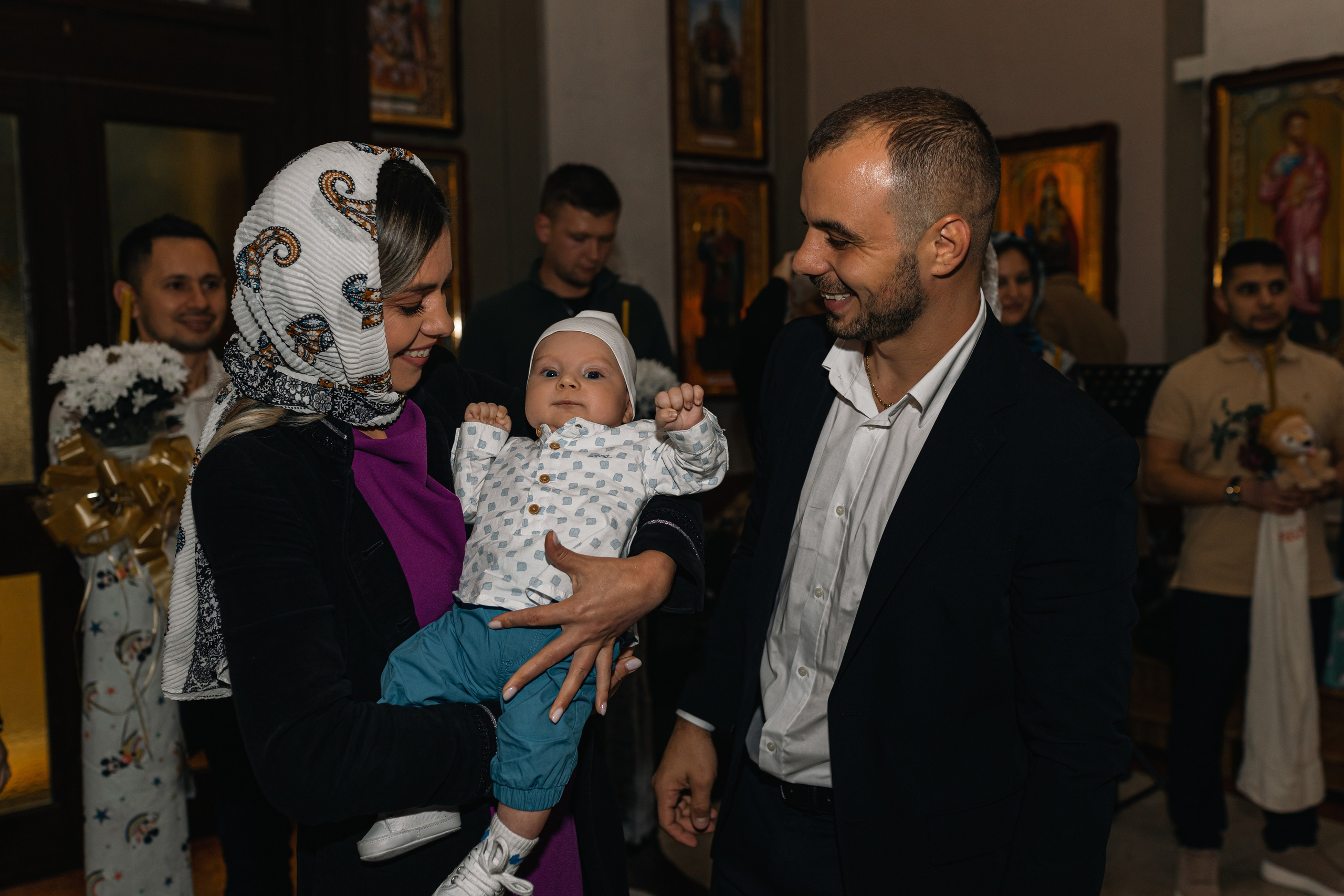 Il battesimo di Leo. Fotografa ritrattista Olga Ferrara Bologna Padova
