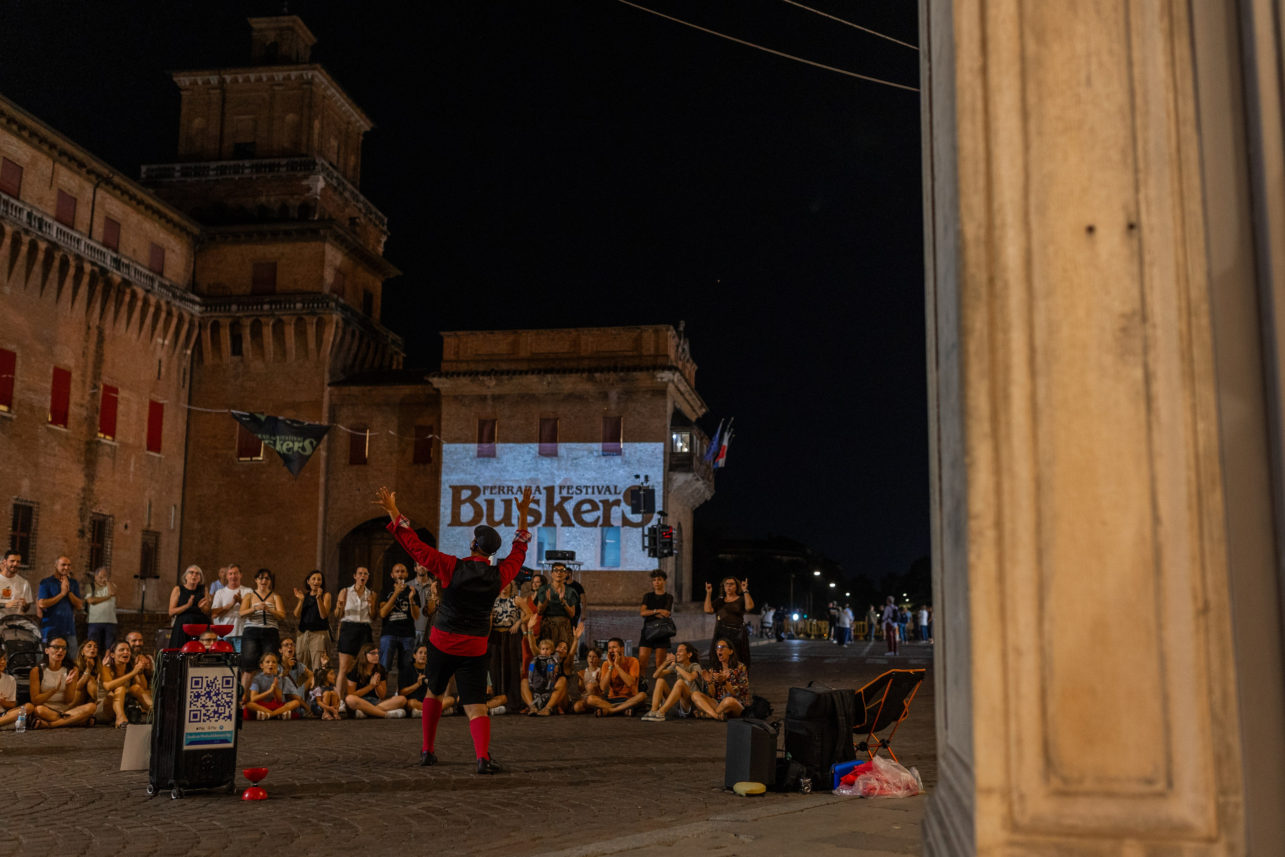 Ferrara Buskers Festival Day 1. Fotografa ritrattista Olga Ferrara Bologna Padova