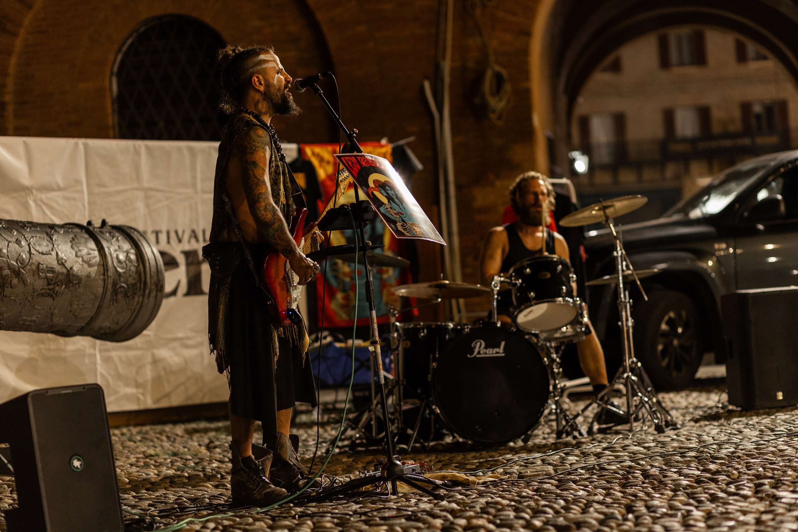 Ferrara Buskers Festival Day 1. Fotografa ritrattista Olga Ferrara Bologna Padova