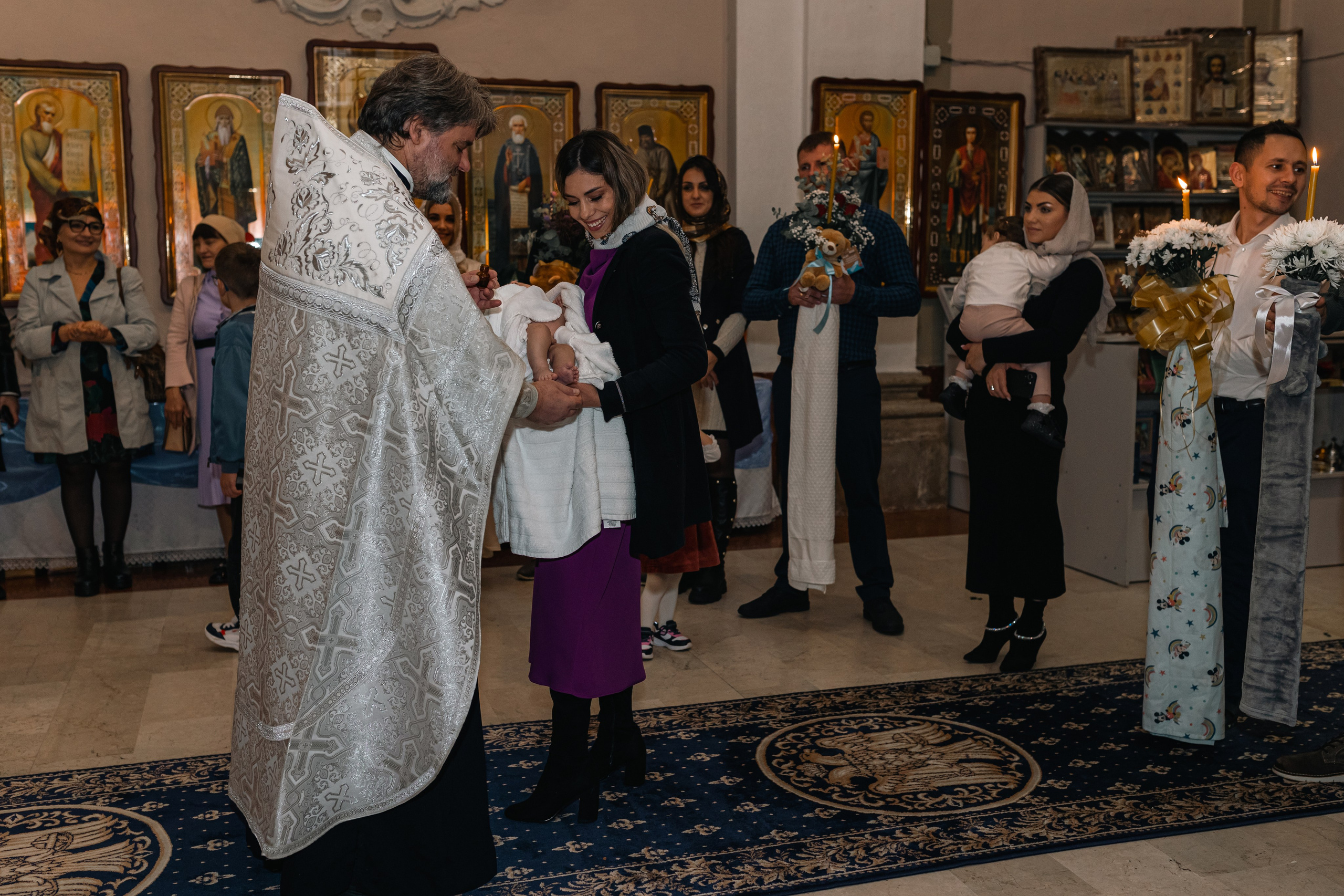 Il battesimo di Leo. Fotografa ritrattista Olga Ferrara Bologna Padova