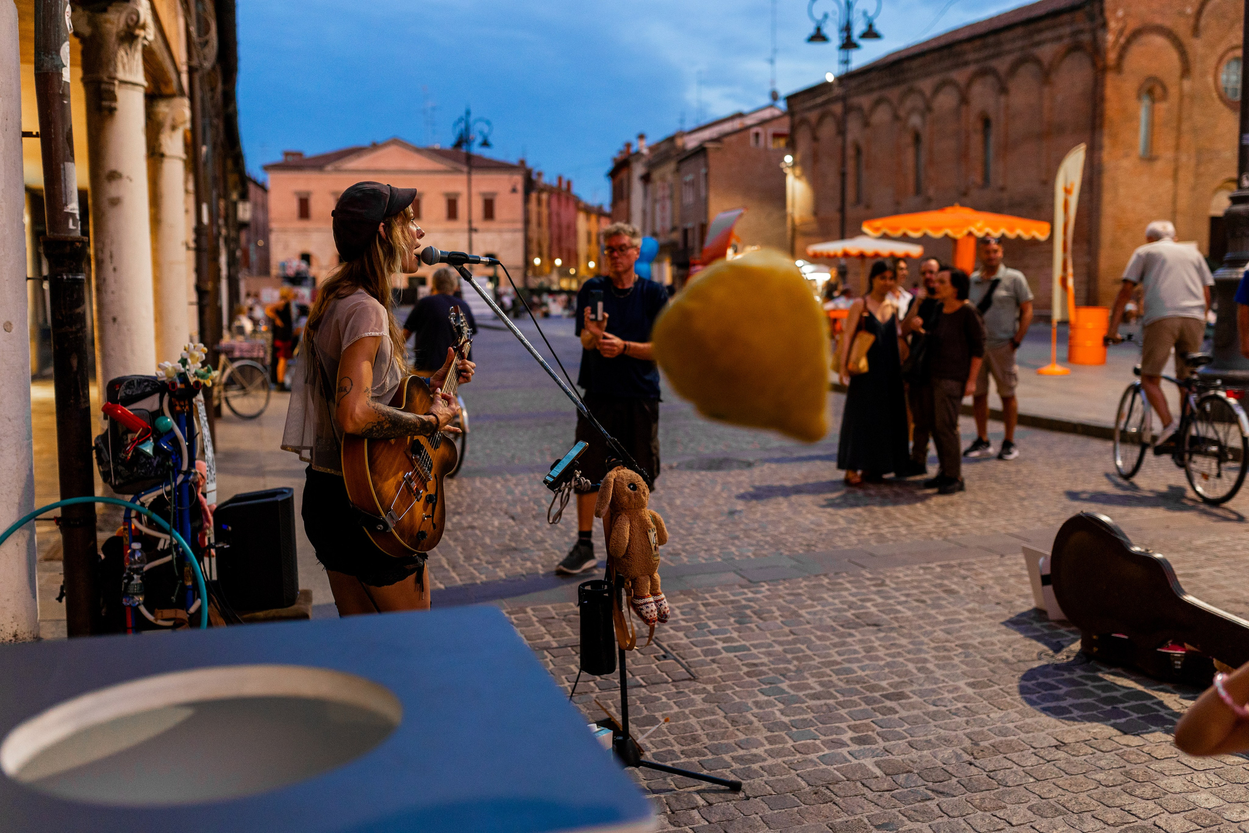 Ferrara Buskers Festival Day 1. Fotografa ritrattista Olga Ferrara Bologna Padova