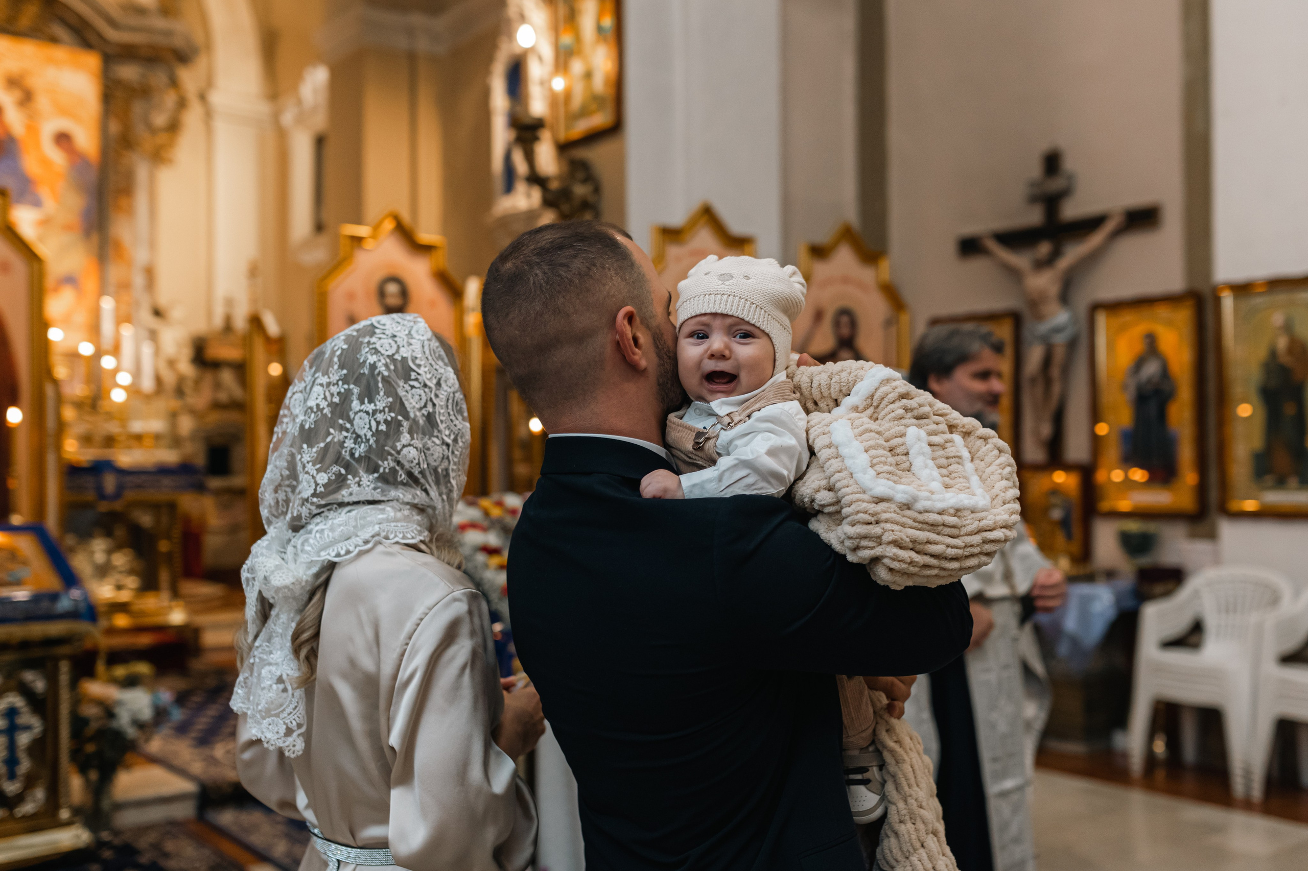 Il battesimo di Leo. Fotografa ritrattista Olga Ferrara Bologna Padova