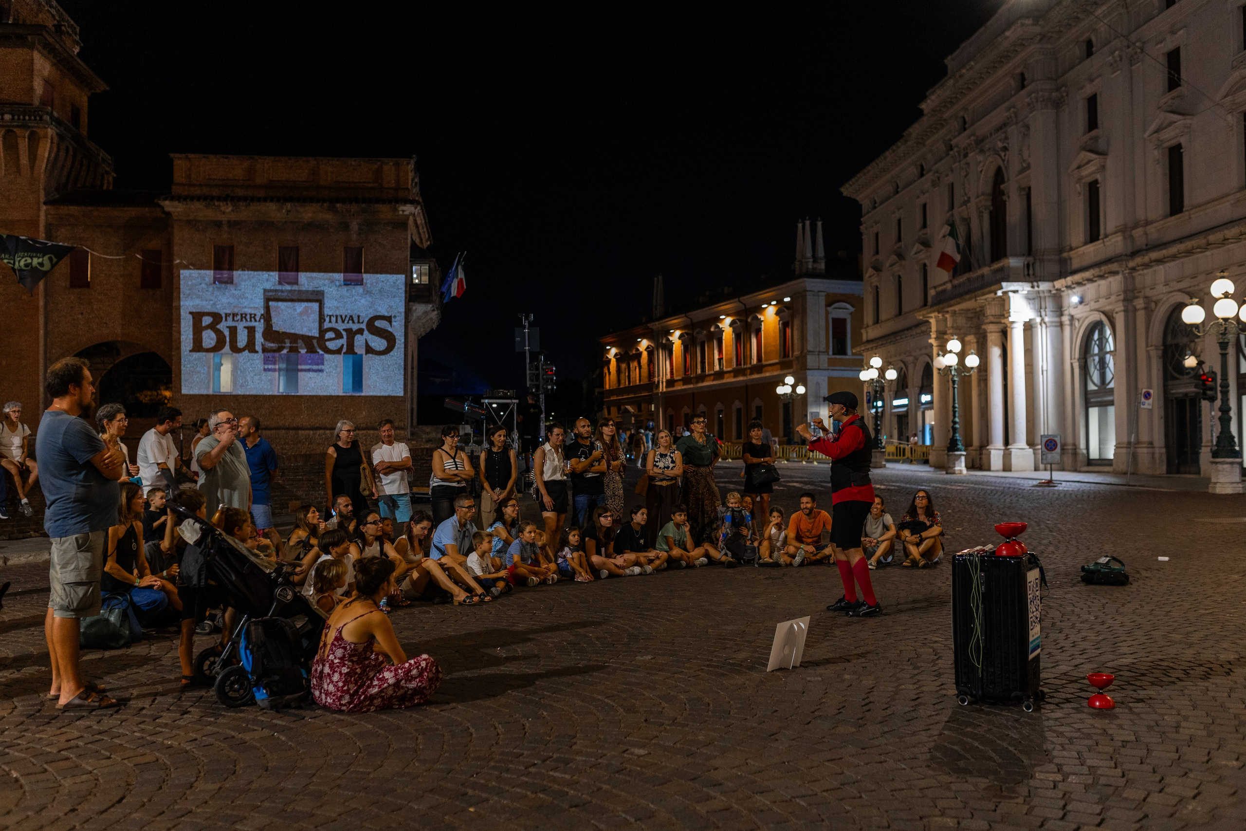 Ferrara Buskers Festival Day 1. Fotografa ritrattista Olga Ferrara Bologna Padova