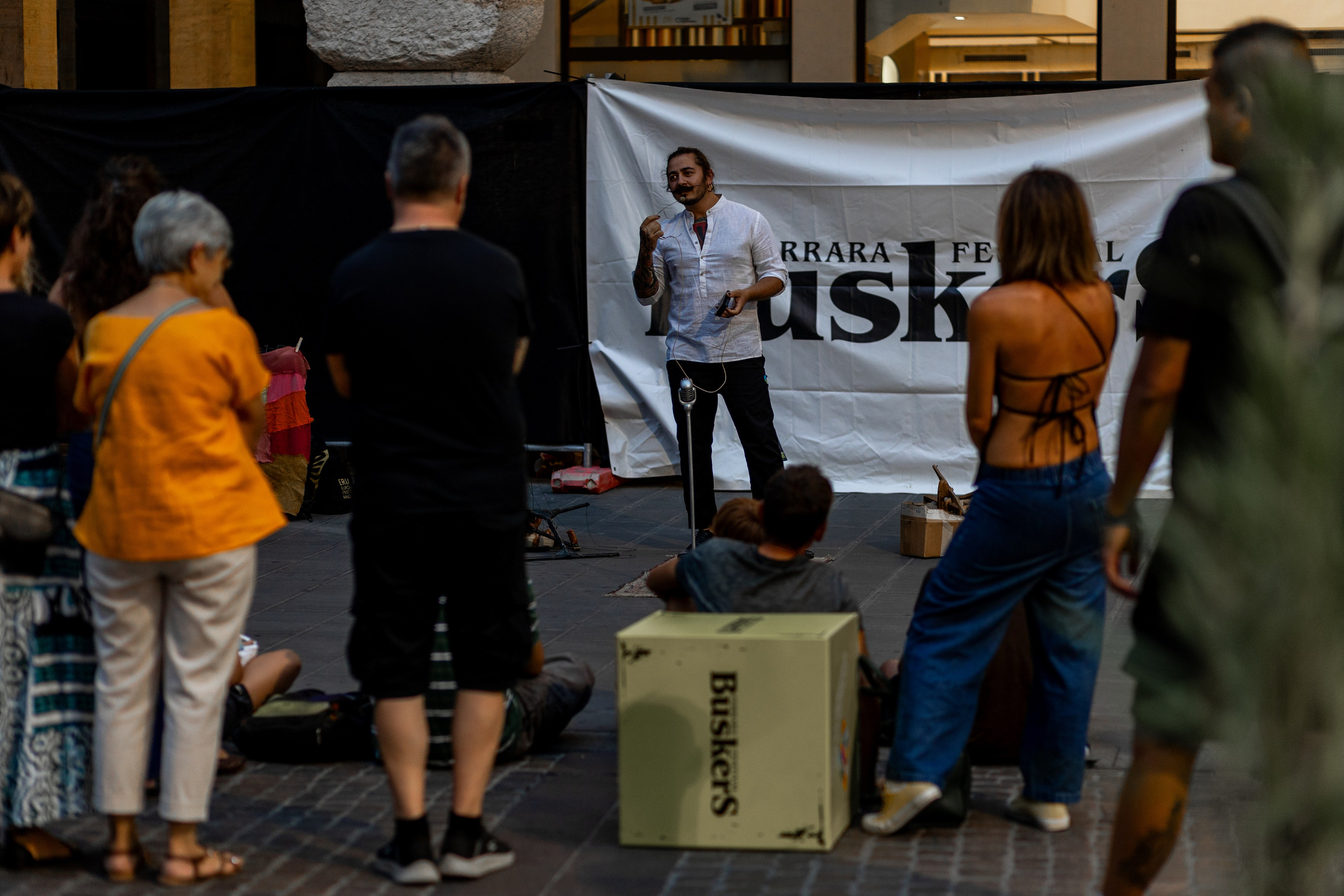 Ferrara Buskers Festival Day 1. Fotografa ritrattista Olga Ferrara Bologna Padova