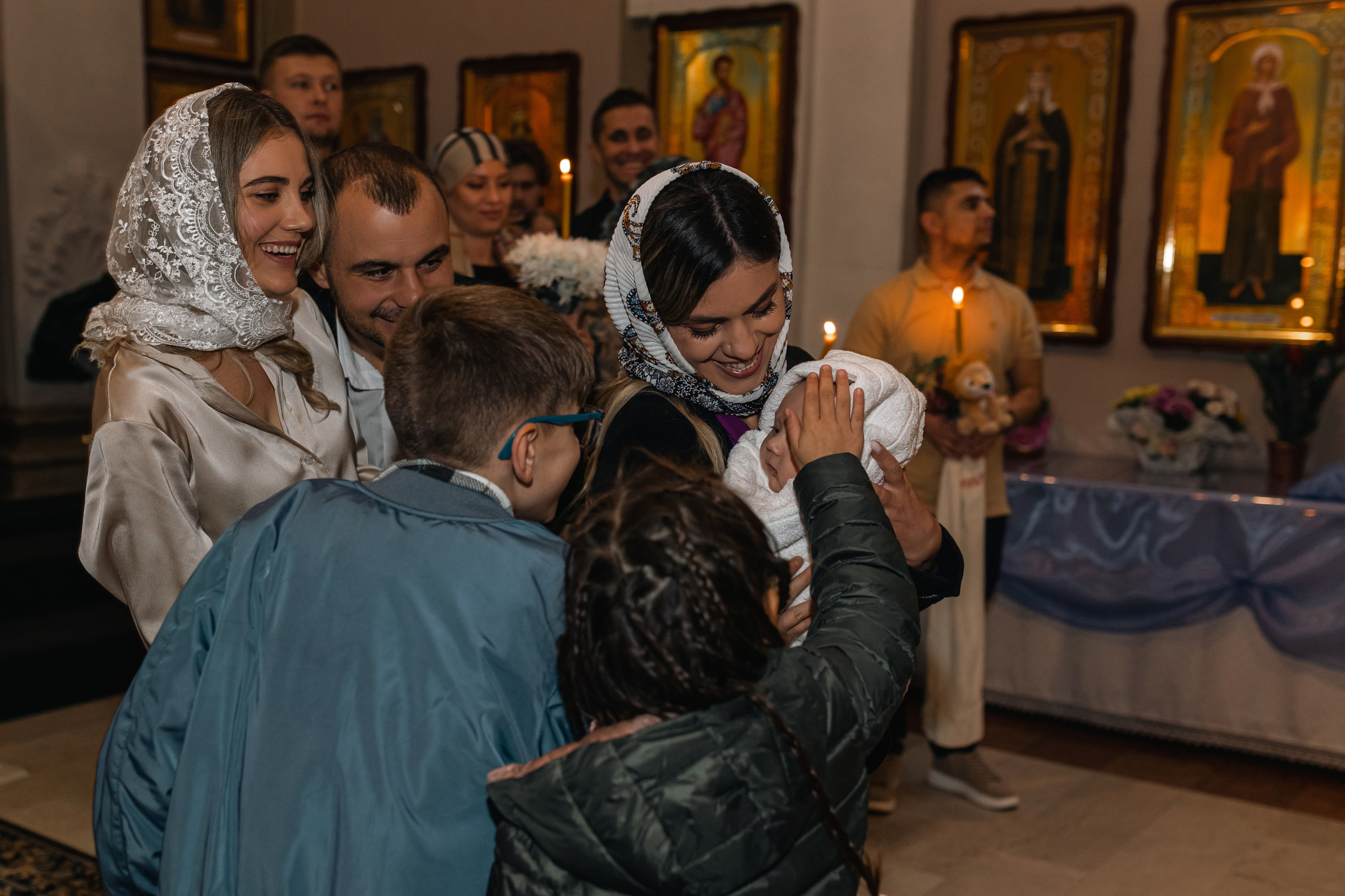 Il battesimo di Leo. Fotografa ritrattista Olga Ferrara Bologna Padova