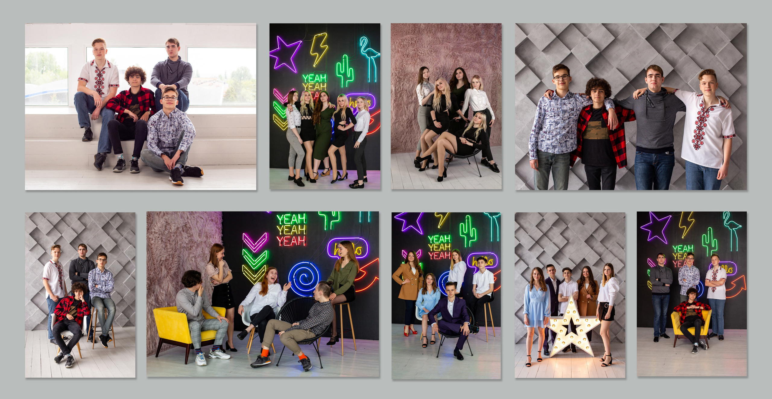 Album di classe della scuola superiore. Фотограф Ольга Вороніщева