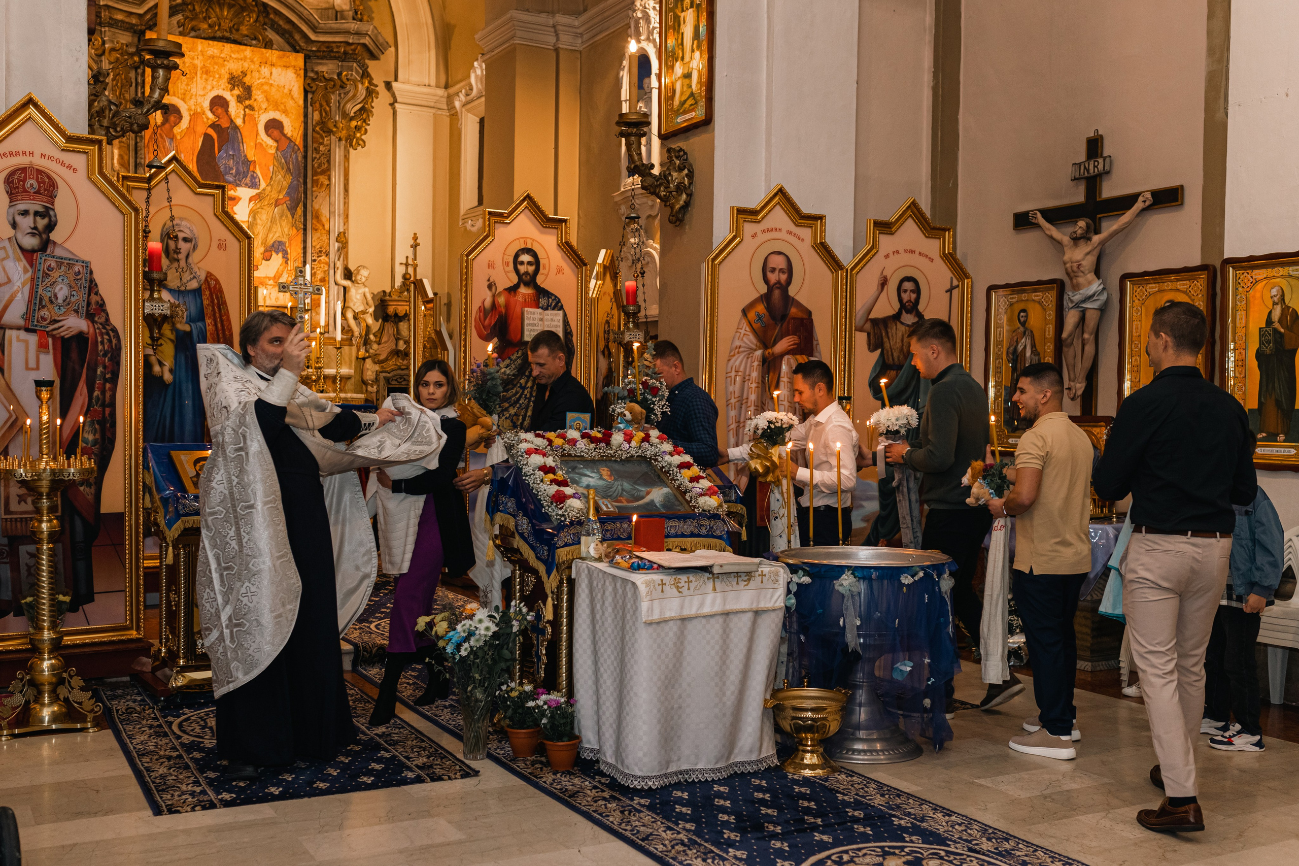 Il battesimo di Leo. Fotografa ritrattista Olga Ferrara Bologna Padova