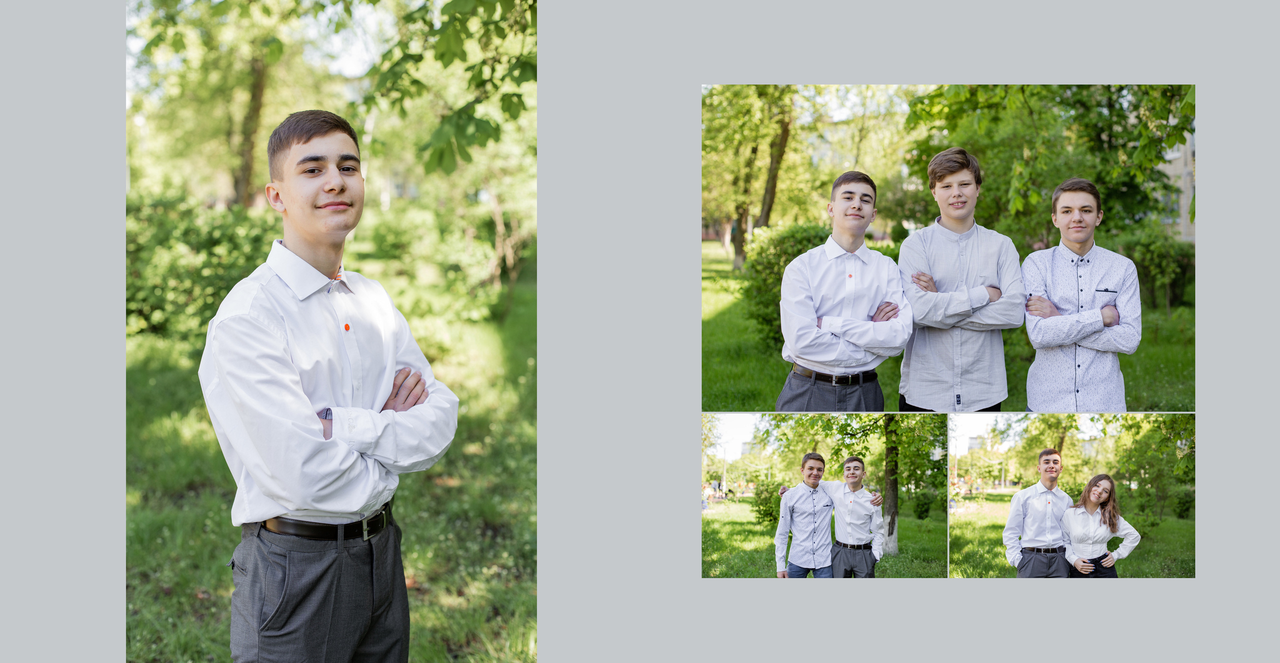 Album di classe della scuola superiore. Fotografa ritrattista Olga Ferrara Bologna Padova