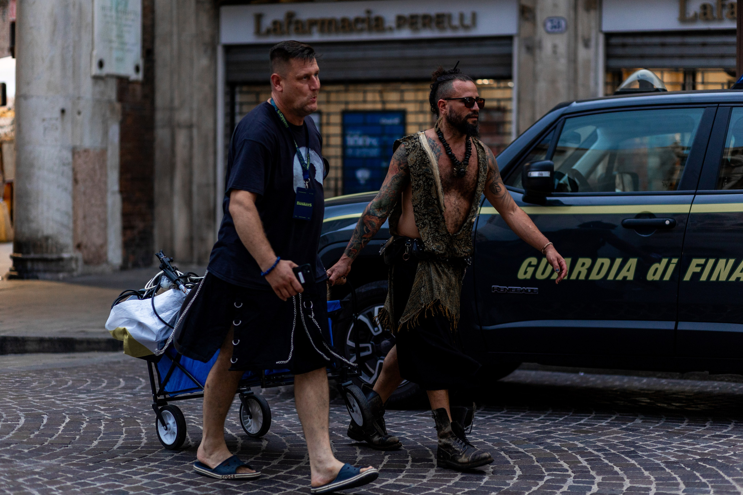 Ferrara Buskers Festival Day 1. Fotografa ritrattista Olga Ferrara Bologna Padova