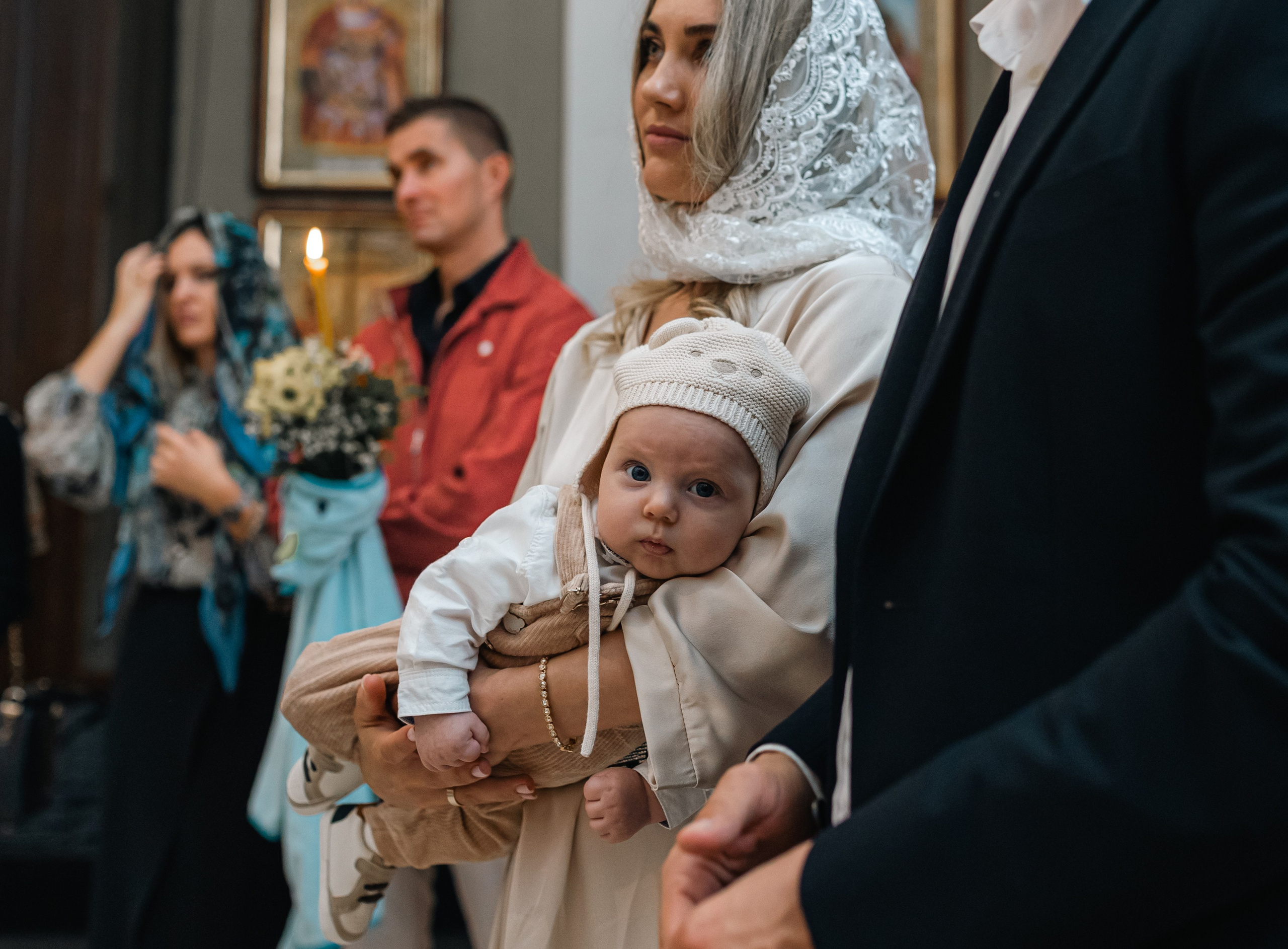 Il battesimo di Leo. Fotografa ritrattista Olga Ferrara Bologna Padova