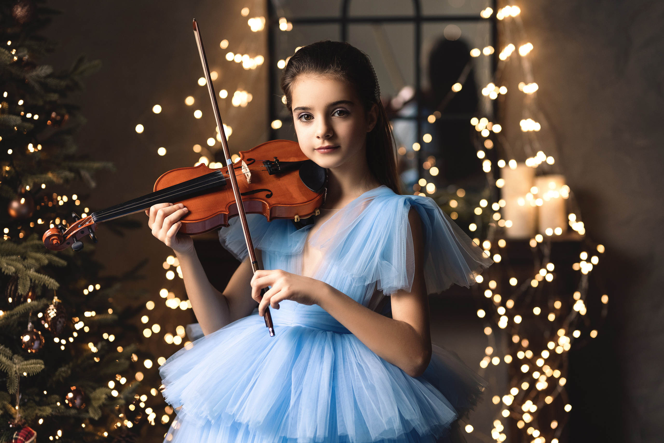 Рождественские съемки. Портретный и свадебный фотограф Алина Мур Рига