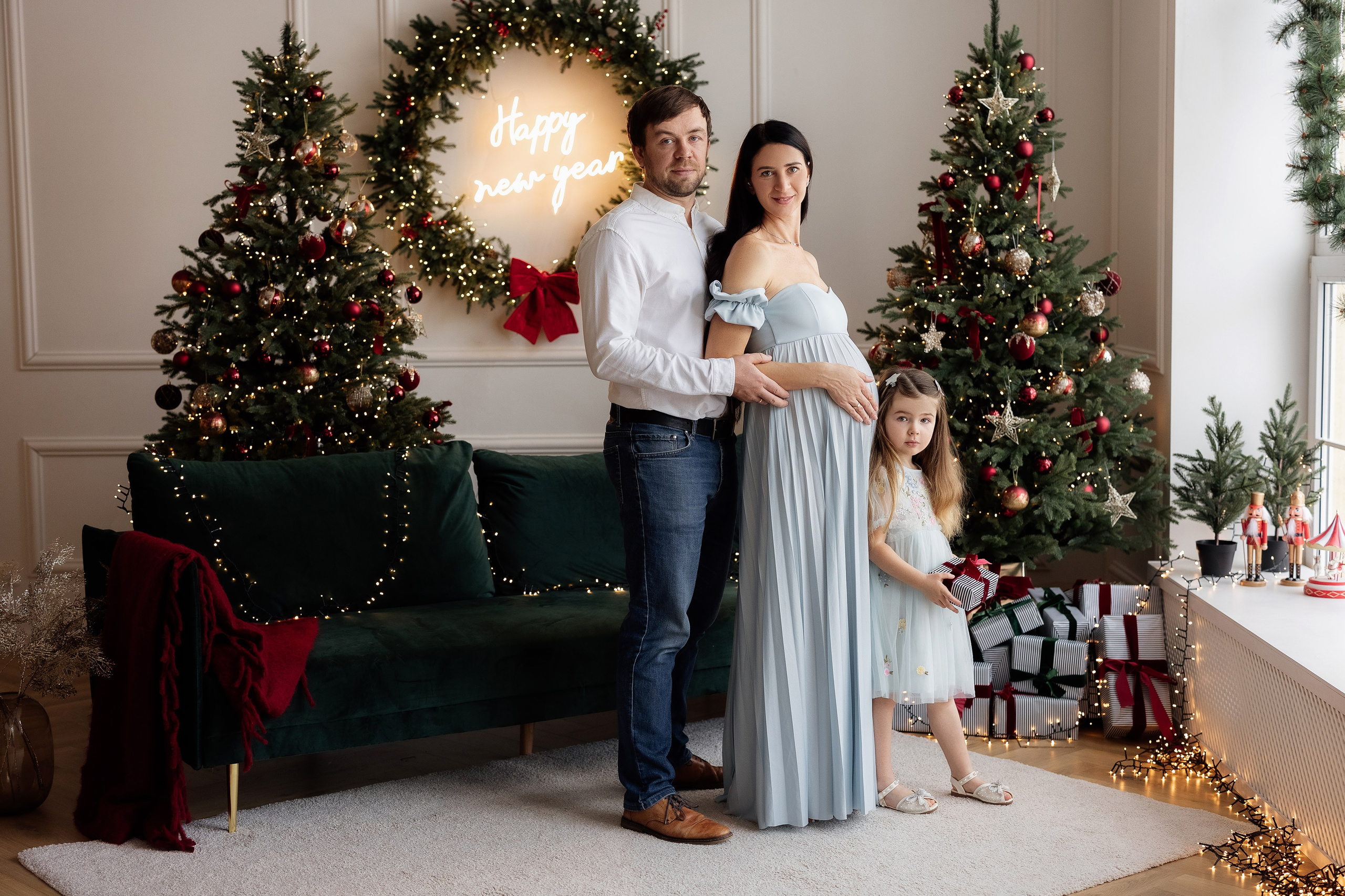 Рождественские фотосъемки Рига. Портретный и свадебный фотограф Алина Мур Рига