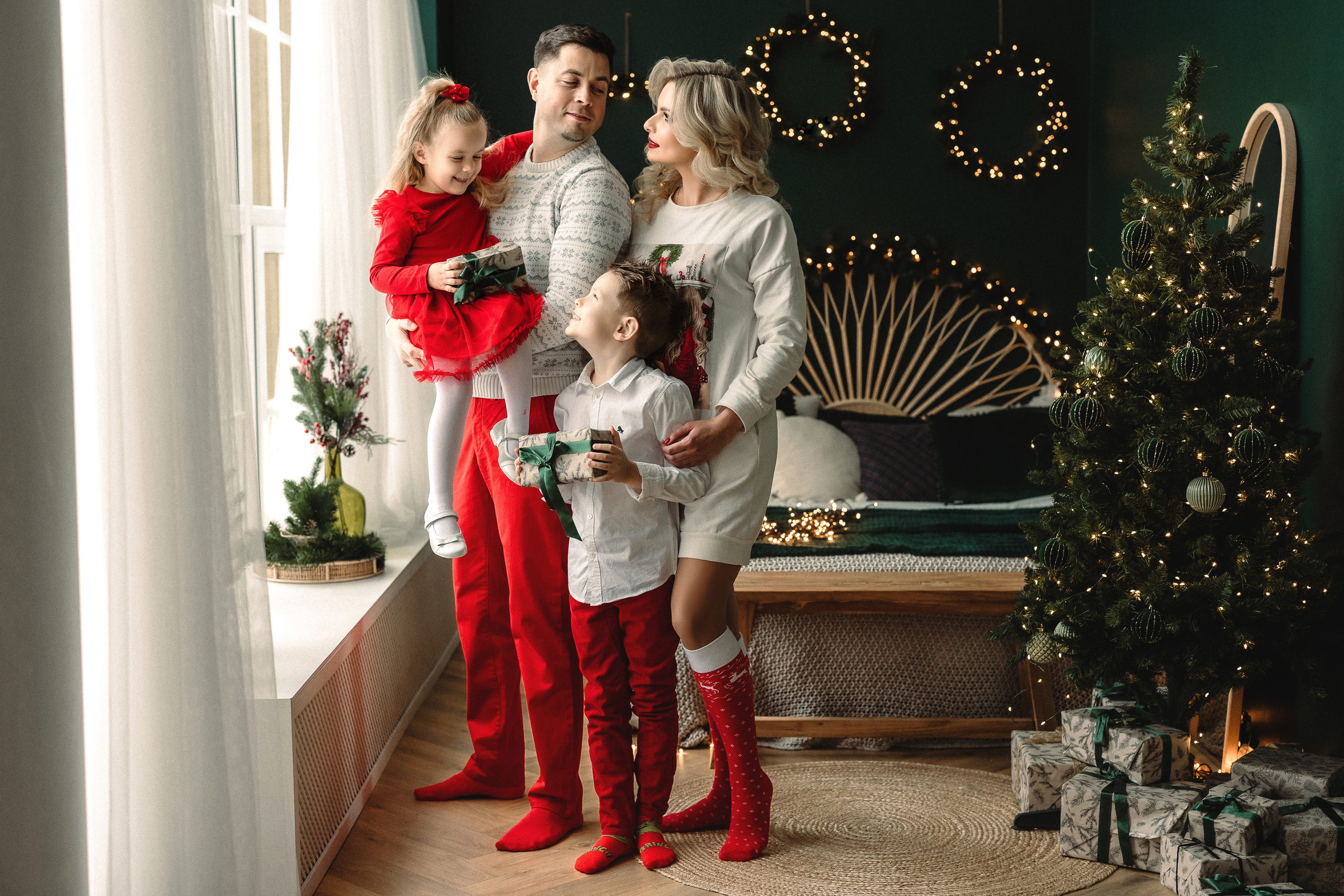 Рождественские съемки. Портретный и свадебный фотограф Алина Мур Рига