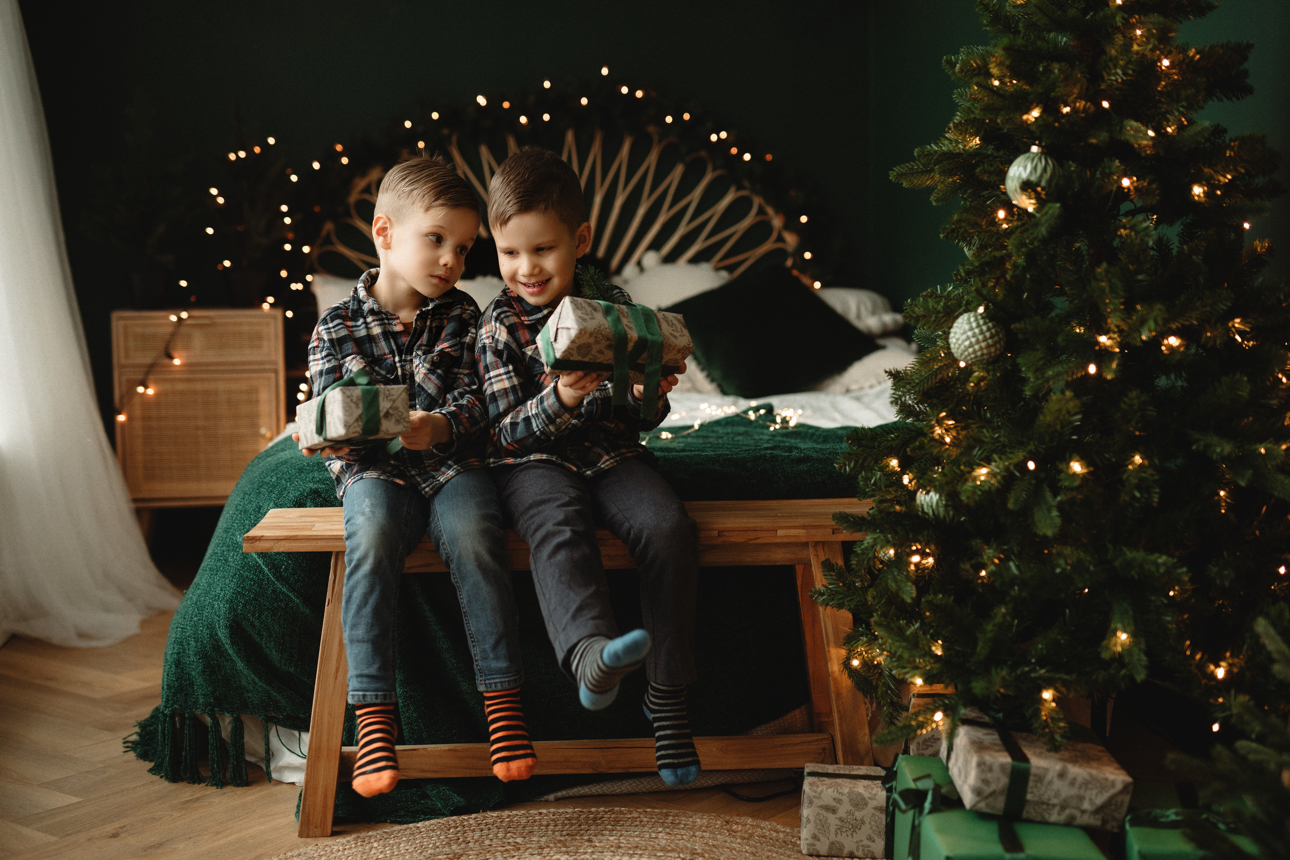 Рождественские съемки. Портретный и свадебный фотограф Алина Мур Рига