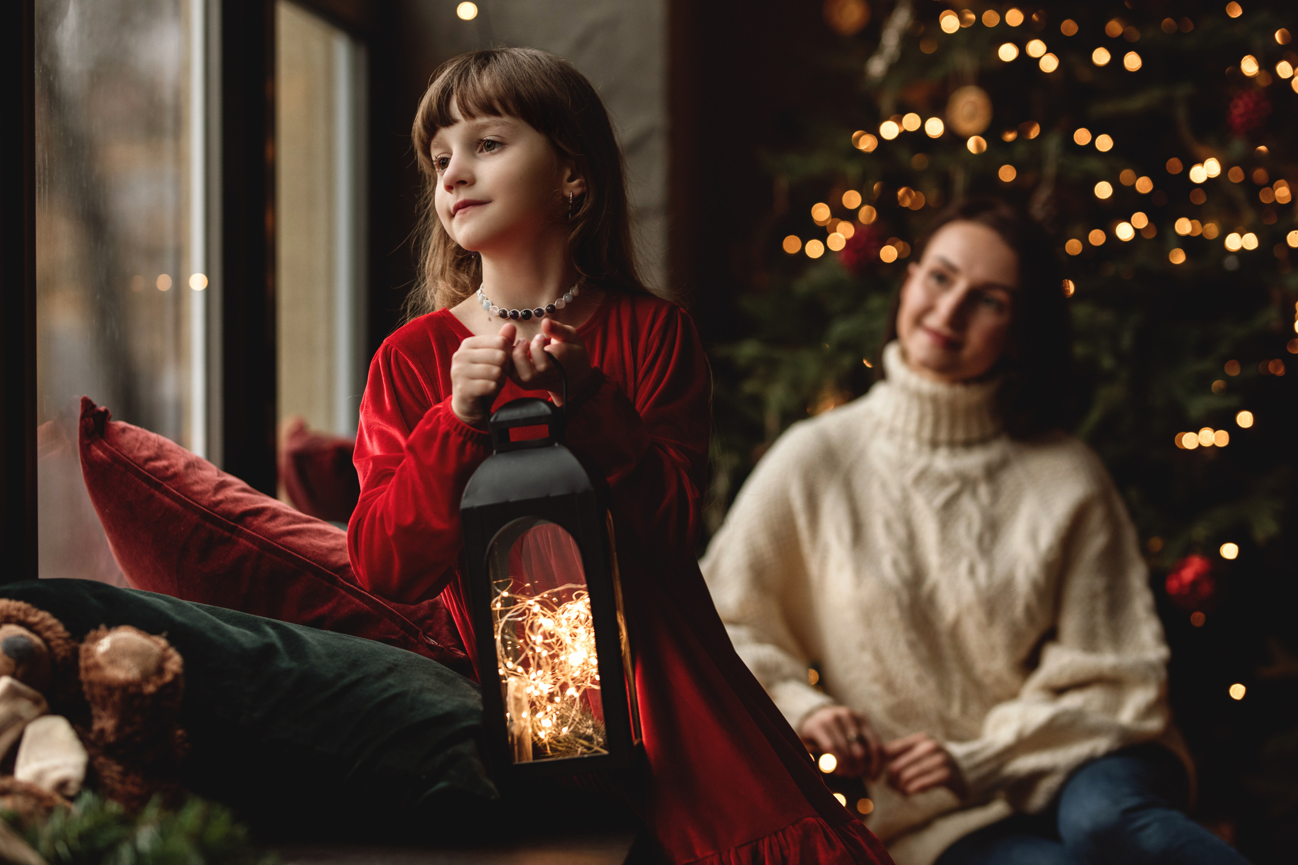 Рождественские съемки. Портретный и свадебный фотограф Алина Мур Рига