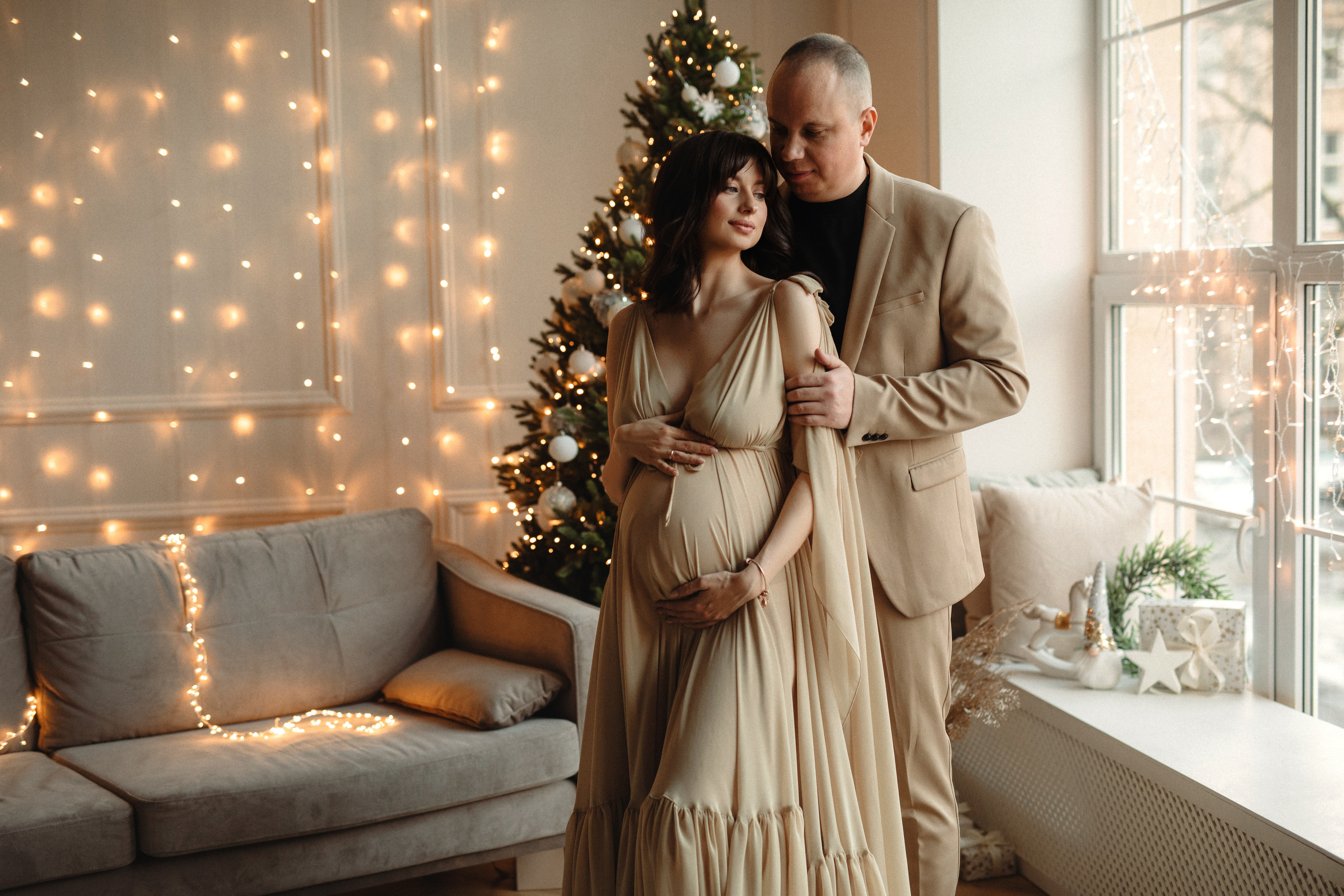 Рождественские съемки. Портретный и свадебный фотограф Алина Мур Рига