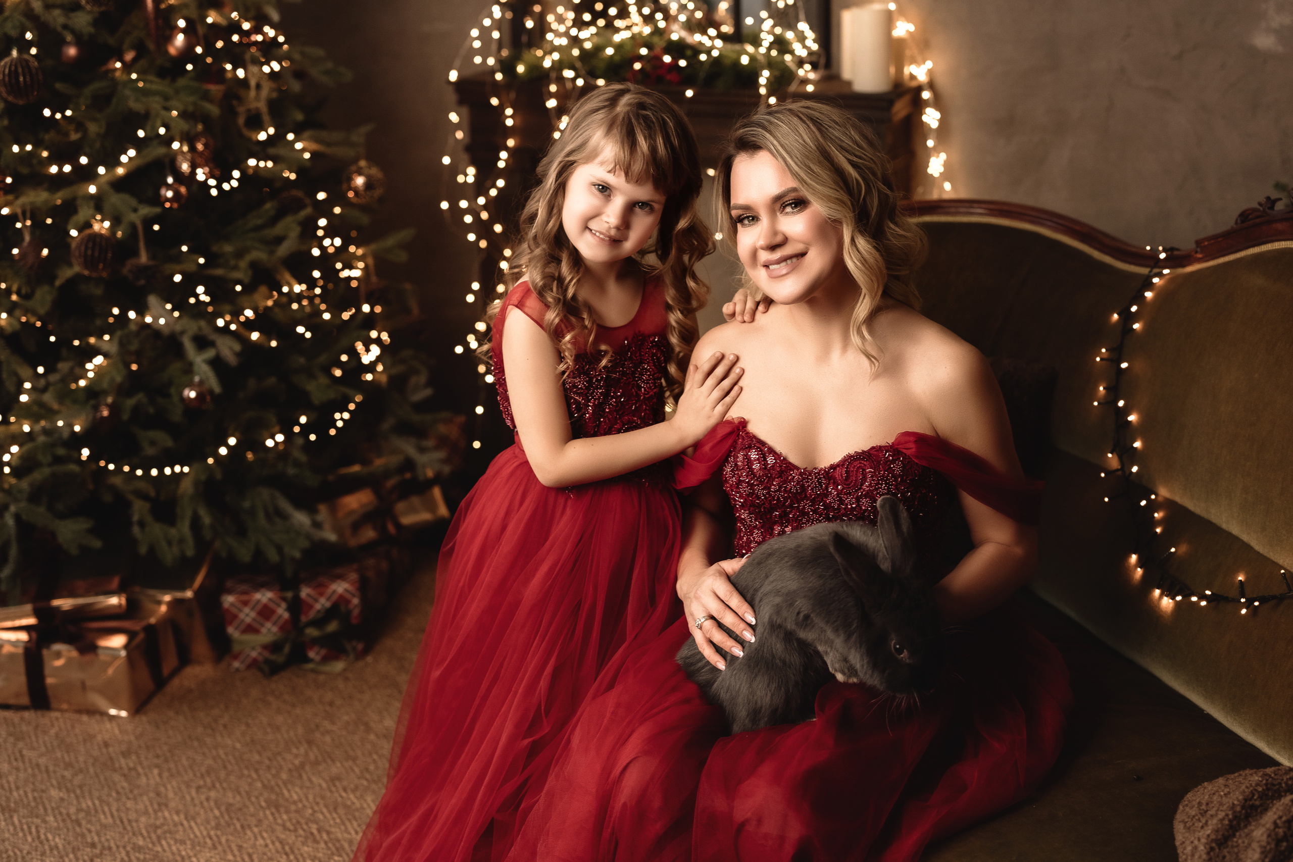 Рождественские съемки. Портретный и свадебный фотограф Алина Мур Рига