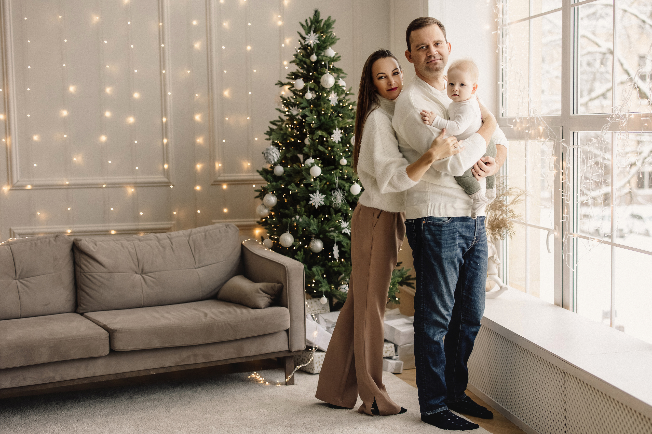 Рождественские съемки. Портретный и свадебный фотограф Алина Мур Рига