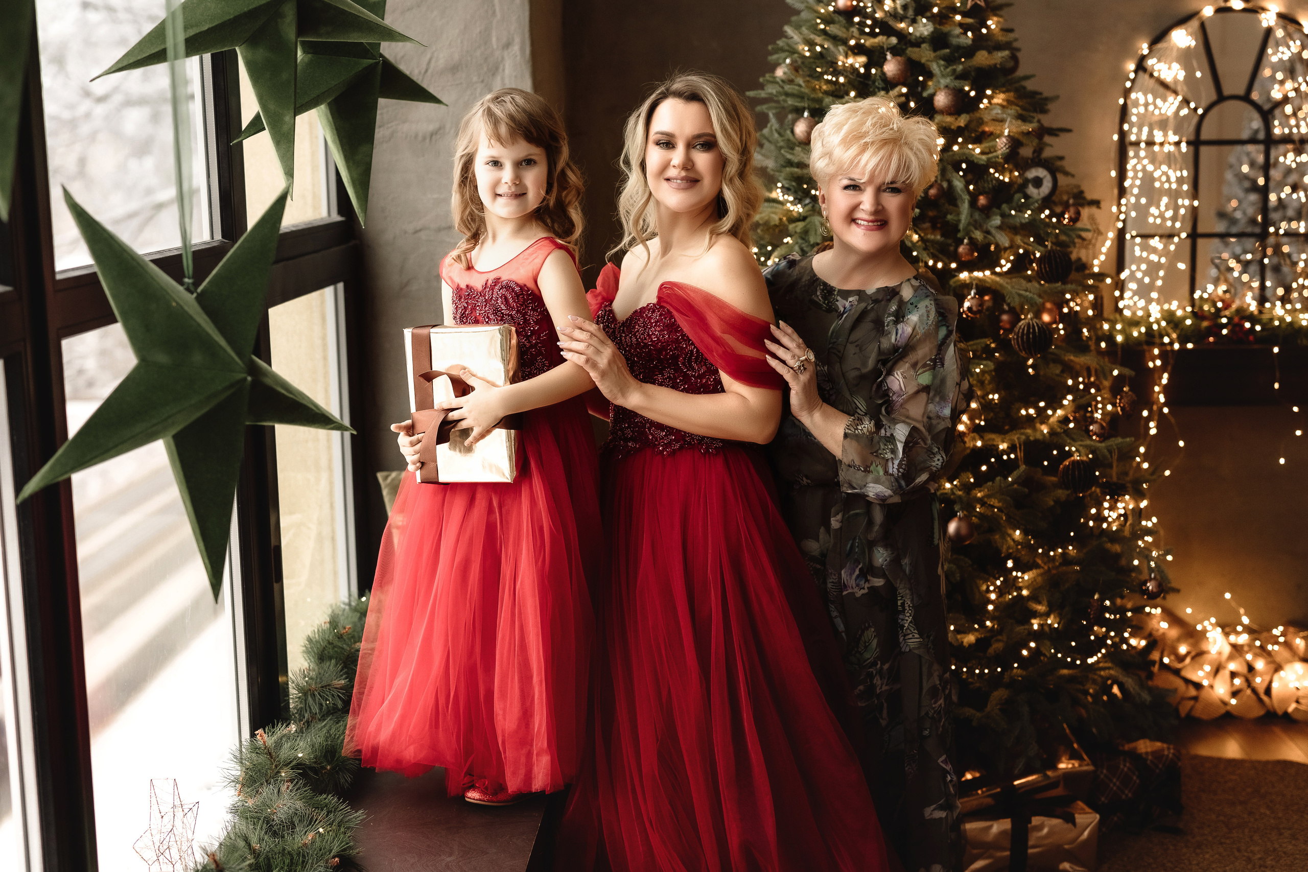 Рождественские съемки. Портретный и свадебный фотограф Алина Мур Рига