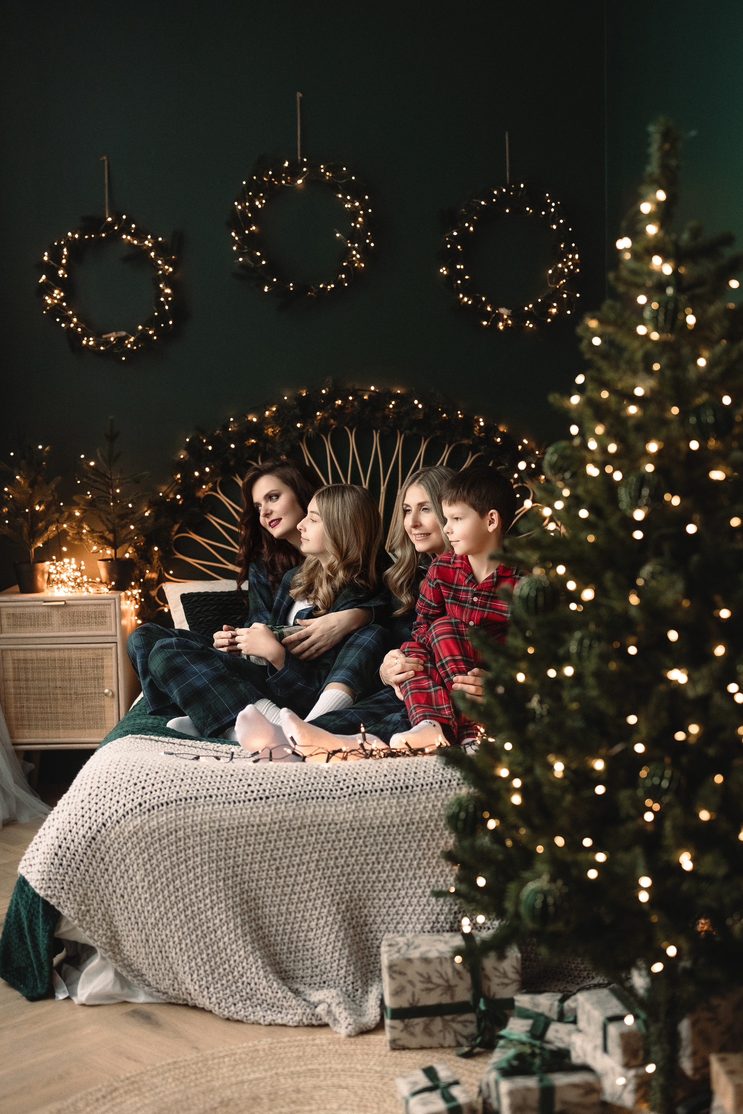 Рождественские съемки. Портретный и свадебный фотограф Алина Мур Рига