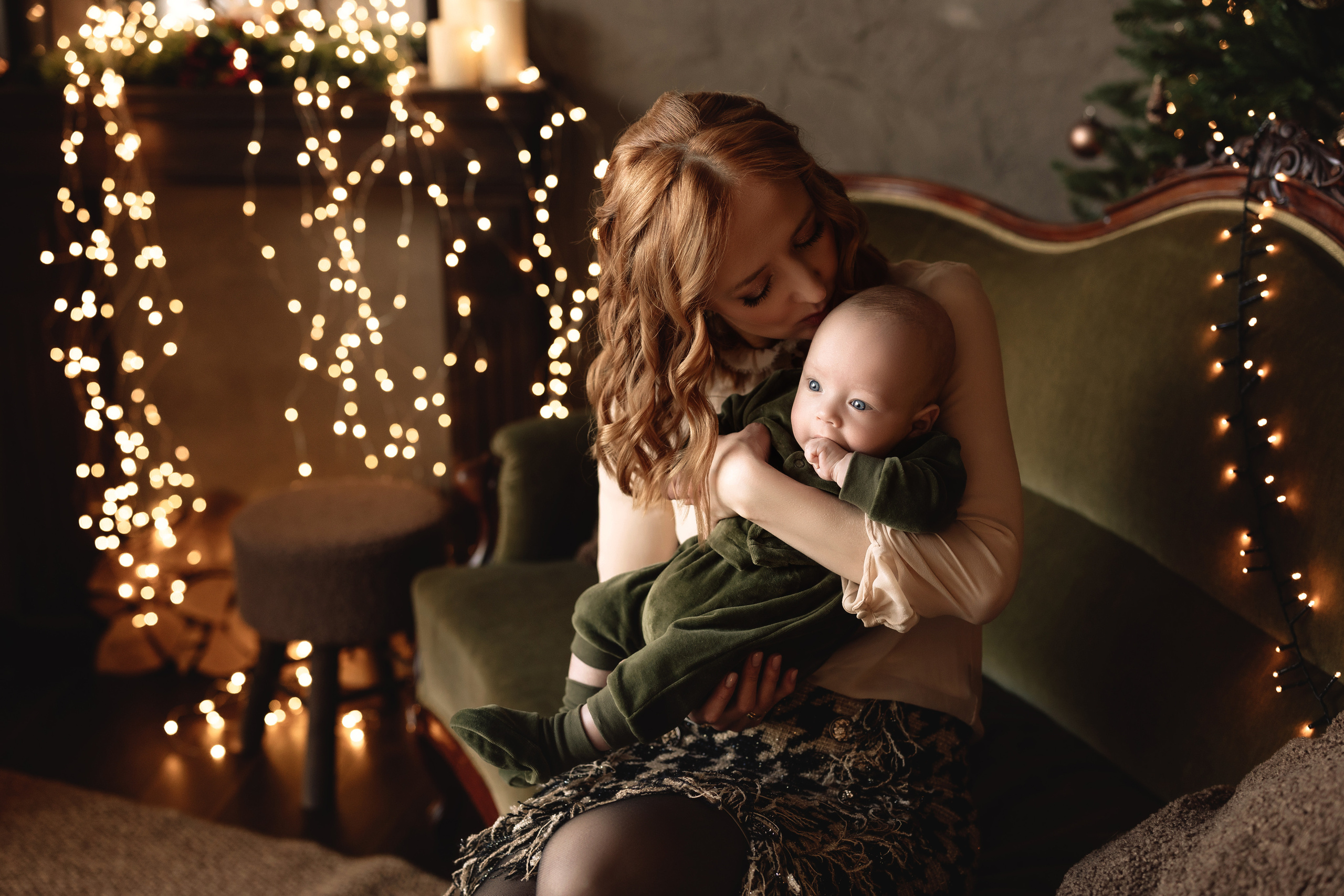 Рождественские съемки. Портретный и свадебный фотограф Алина Мур Рига