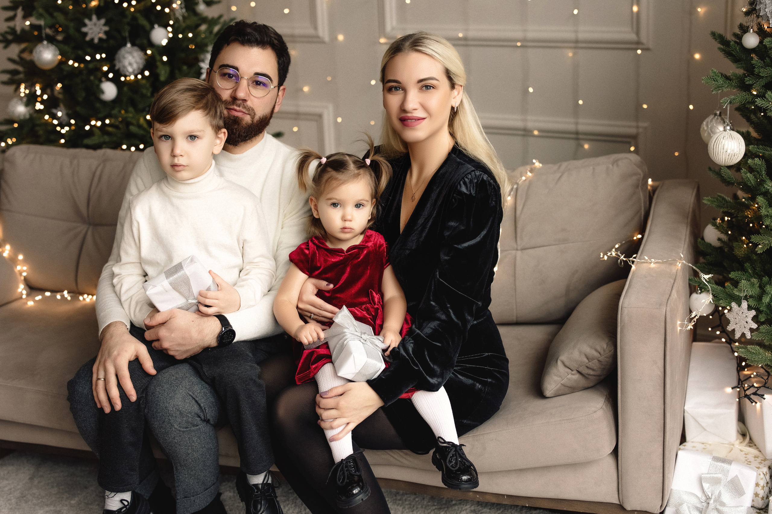 Рождественские съемки. Портретный и свадебный фотограф Алина Мур Рига