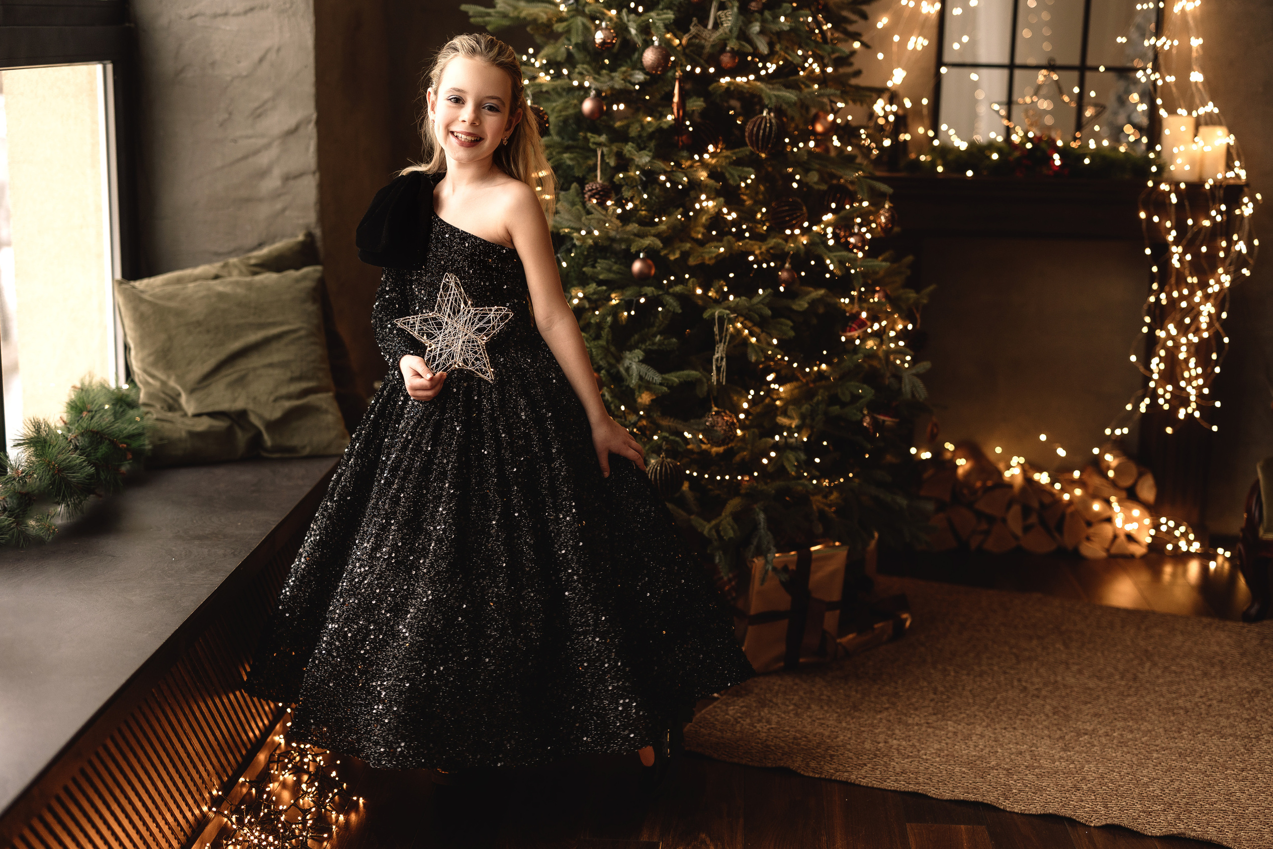 Рождественские съемки. Портретный и свадебный фотограф Алина Мур Рига