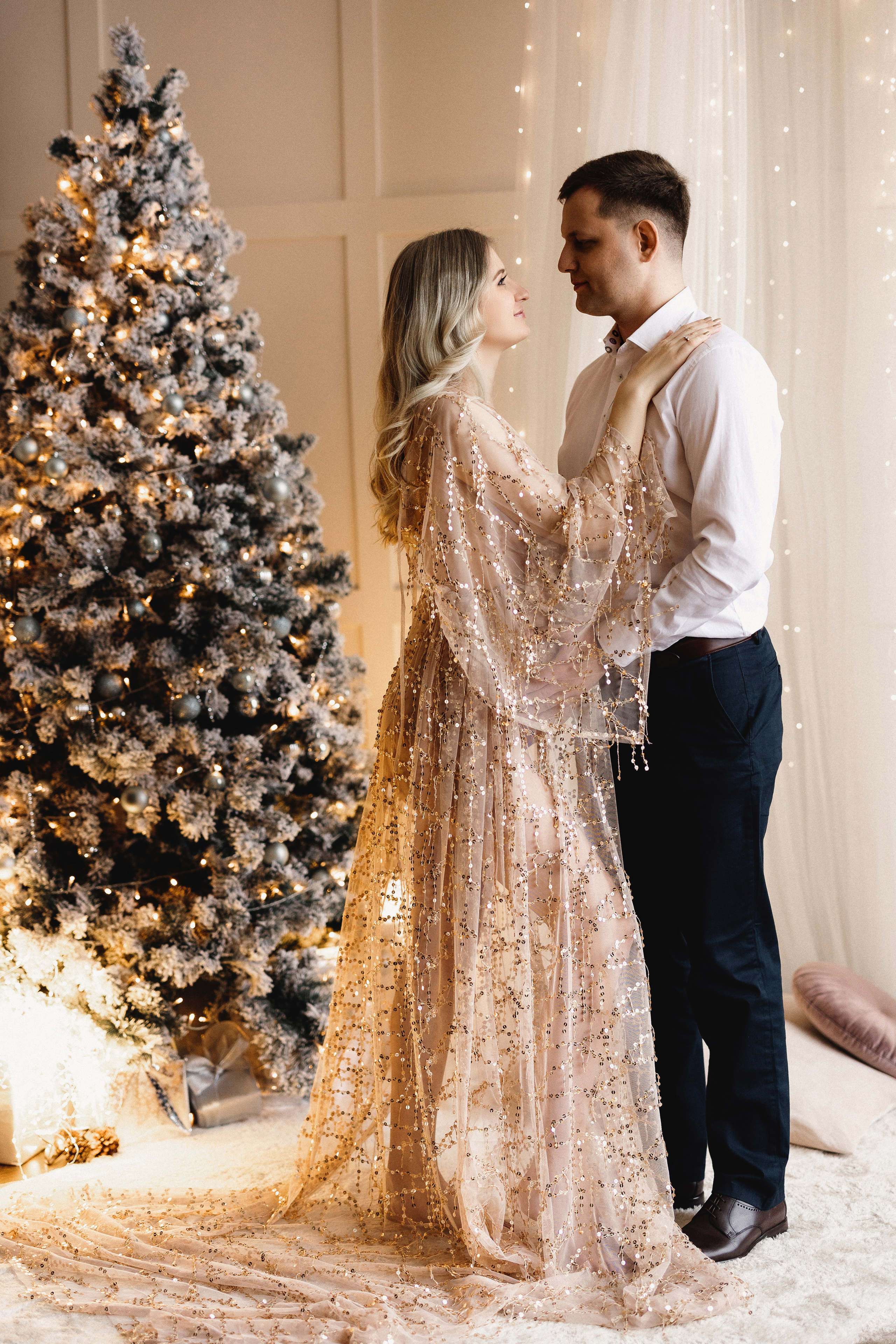 Рождественские съемки. Портретный и свадебный фотограф Алина Мур Рига