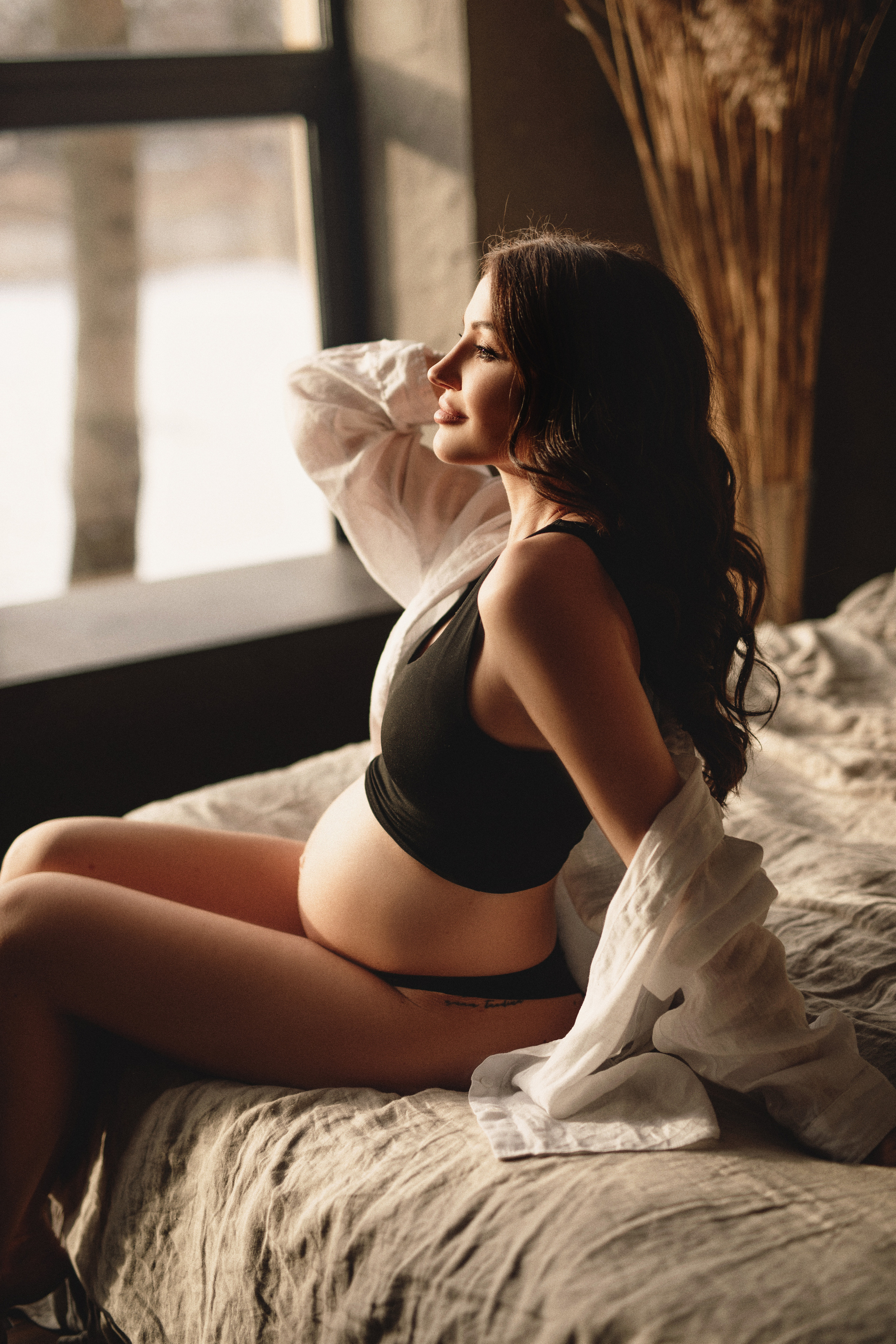 В ожидании. Портретный и свадебный фотограф Алина Мур Рига