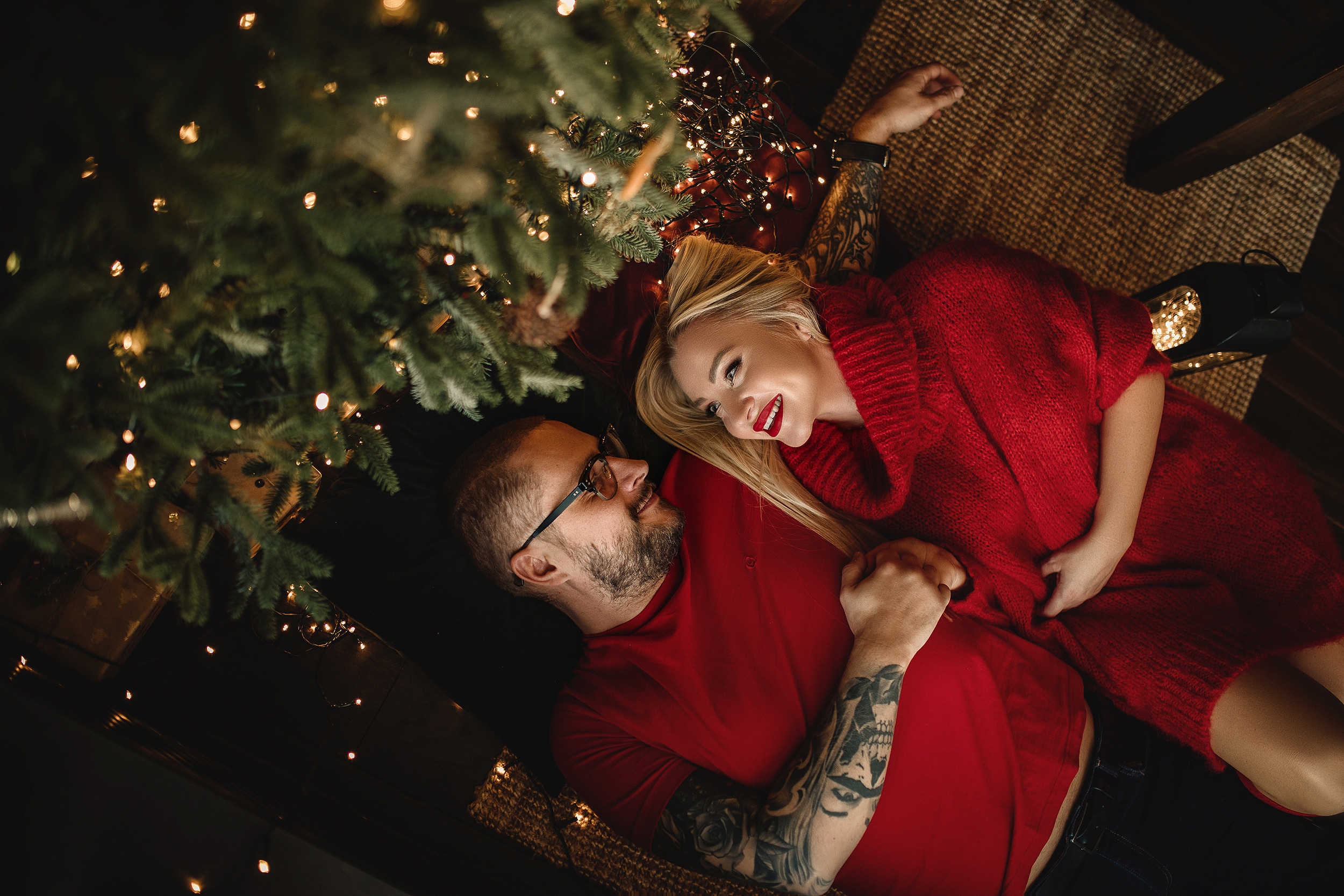 Рождественские съемки. Портретный и свадебный фотограф Алина Мур Рига