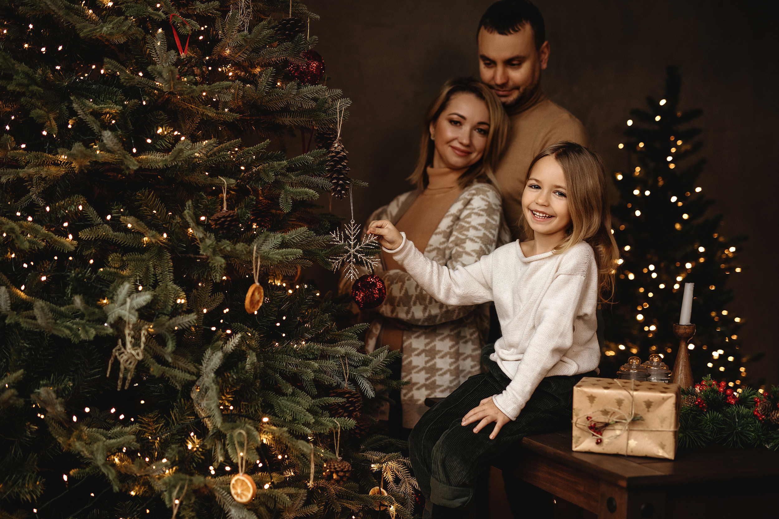 Рождественские съемки. Портретный и свадебный фотограф Алина Мур Рига