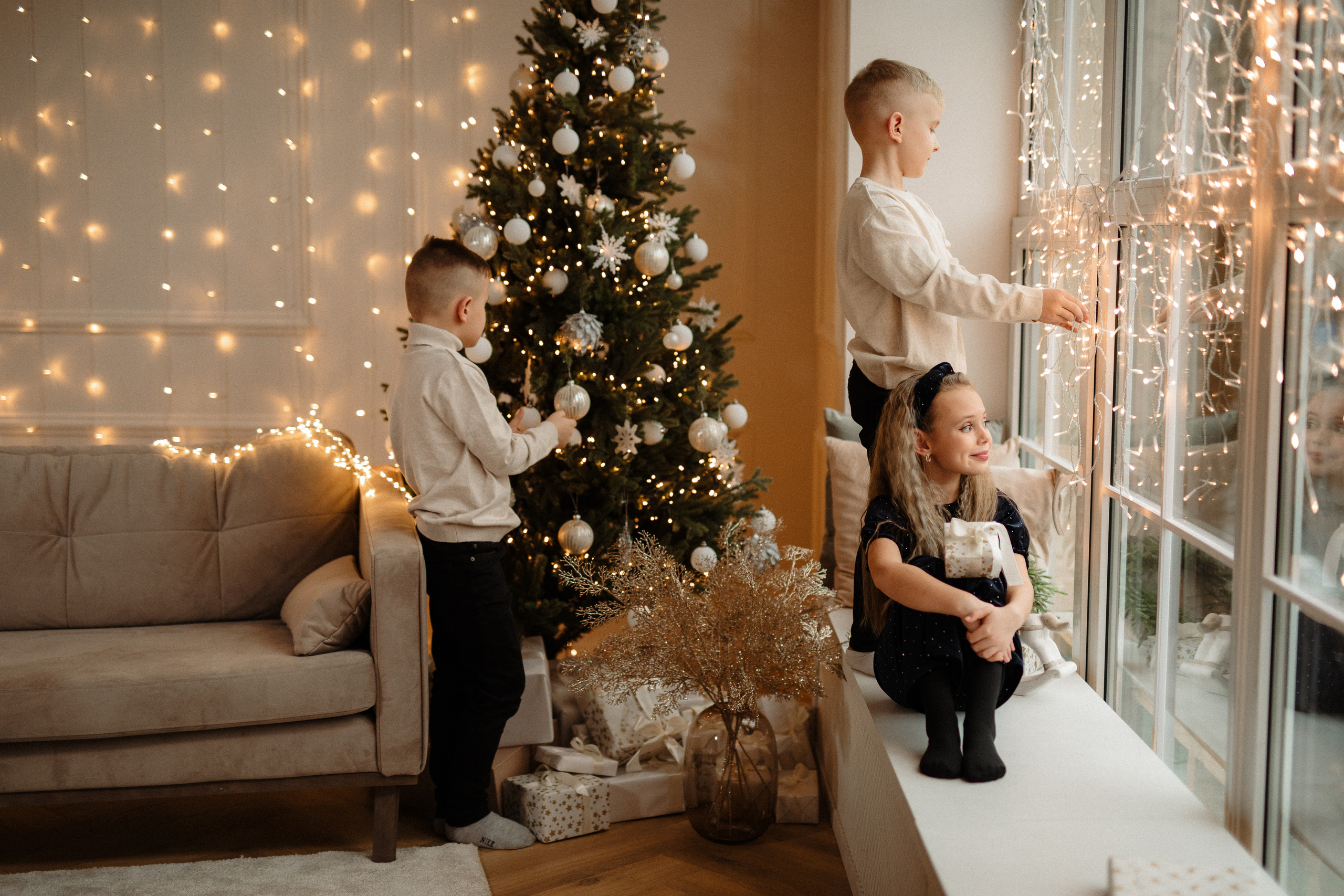 Рождественские съемки. Портретный и свадебный фотограф Алина Мур Рига