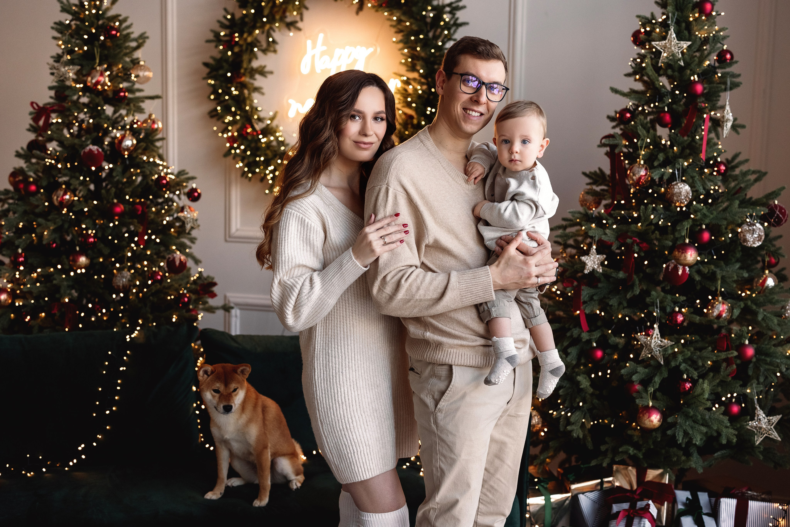 Рождественские фотосъемки Рига. Портретный и свадебный фотограф Алина Мур Рига