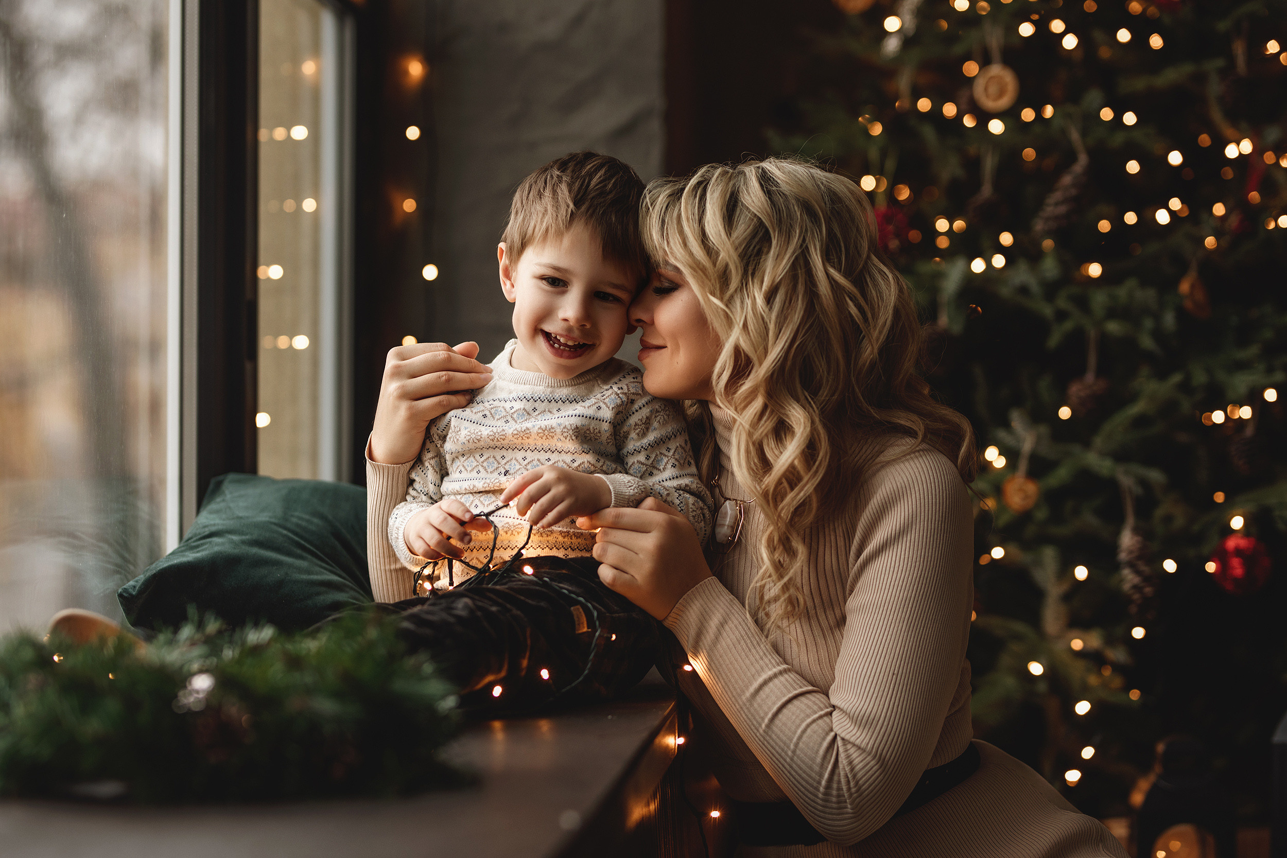 Рождественские съемки. Портретный и свадебный фотограф Алина Мур Рига
