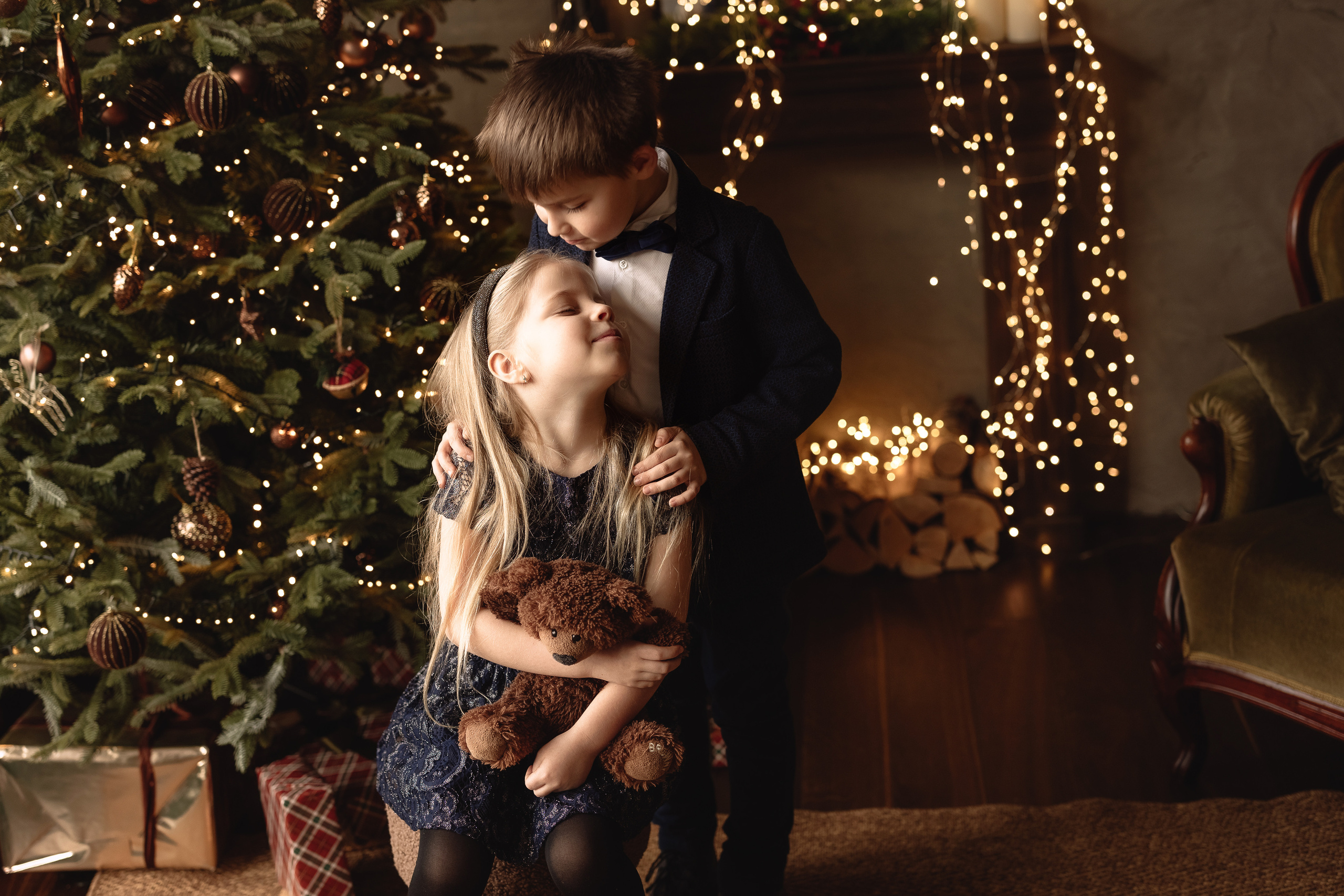 Рождественские съемки. Портретный и свадебный фотограф Алина Мур Рига