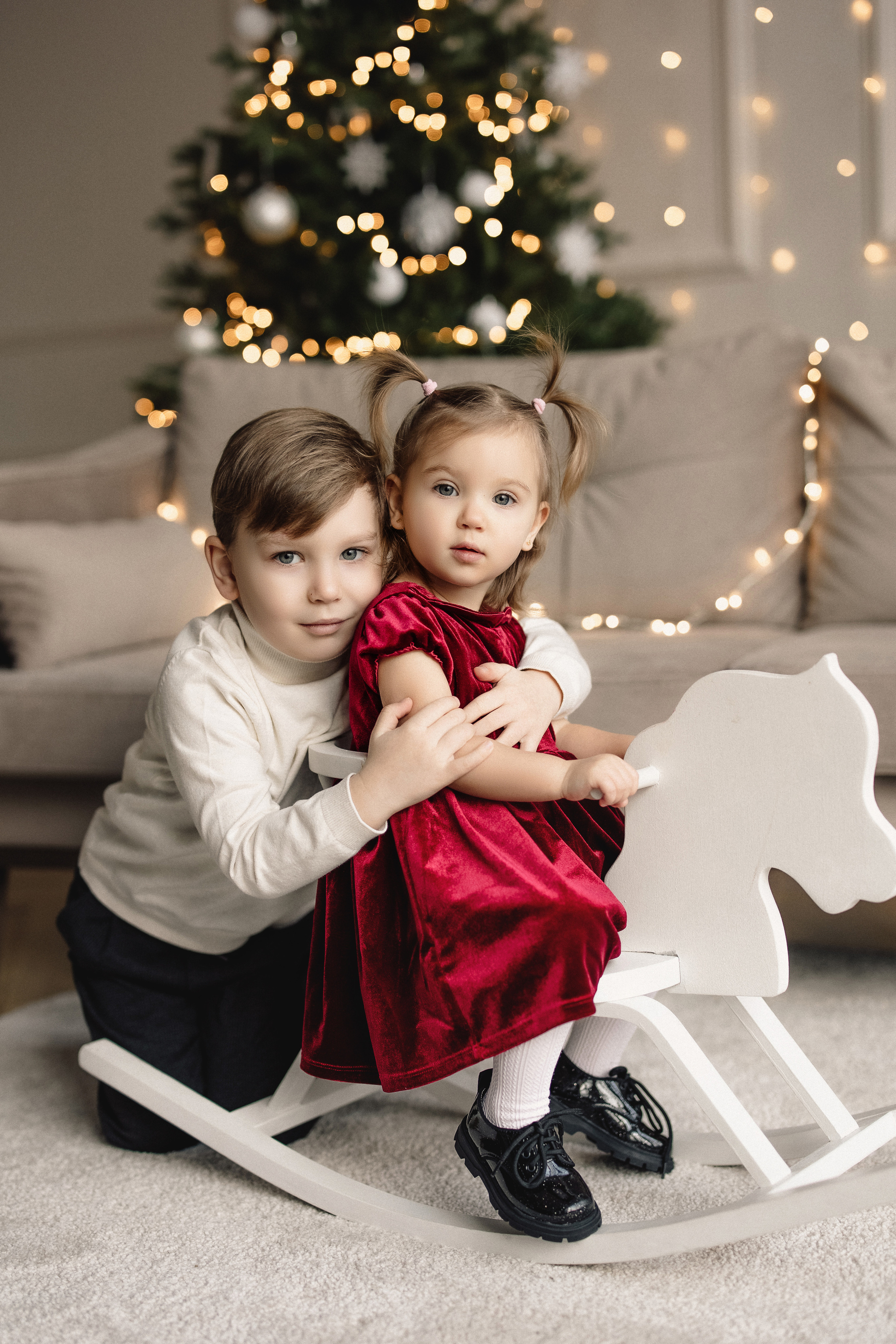 Рождественские съемки. Портретный и свадебный фотограф Алина Мур Рига