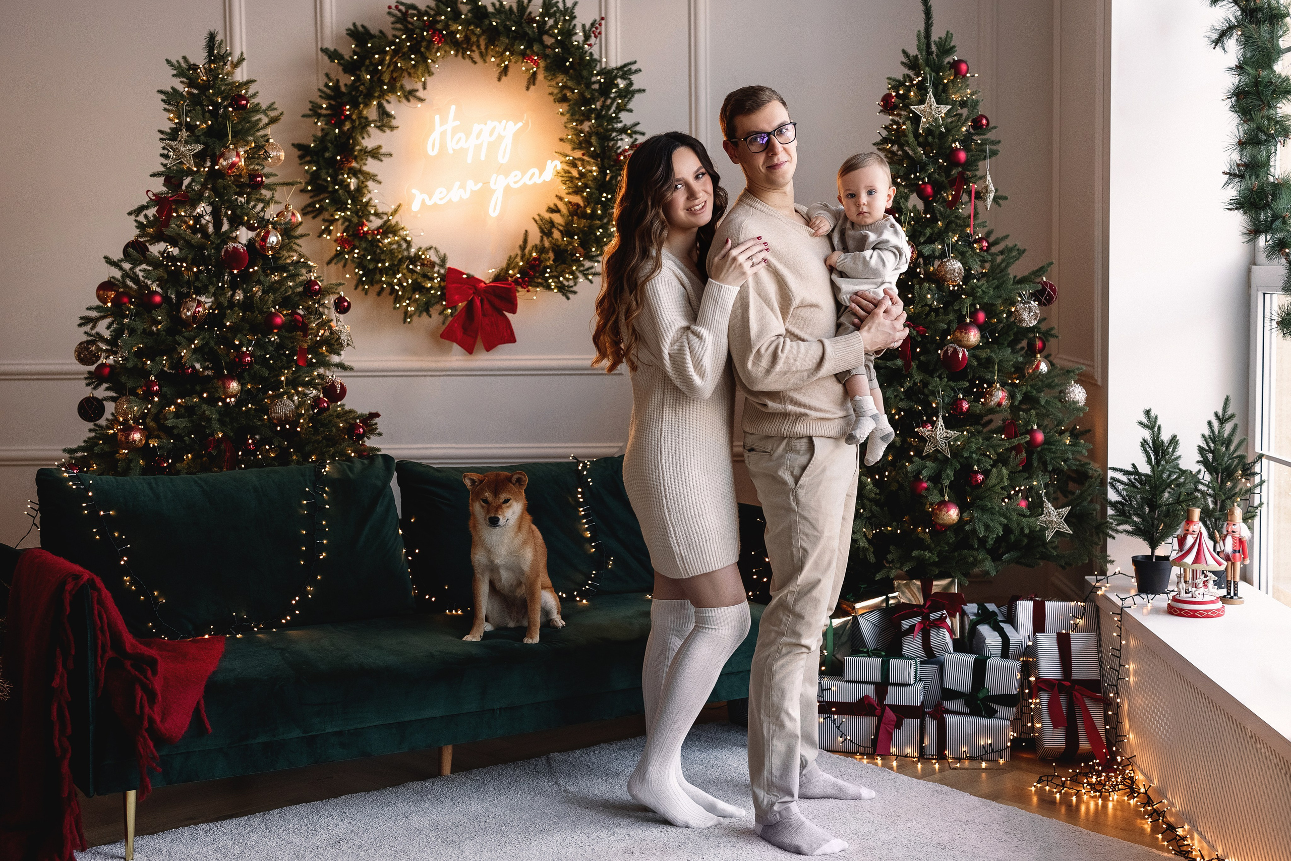 Рождественские фотосъемки Рига. Портретный и свадебный фотограф Алина Мур Рига